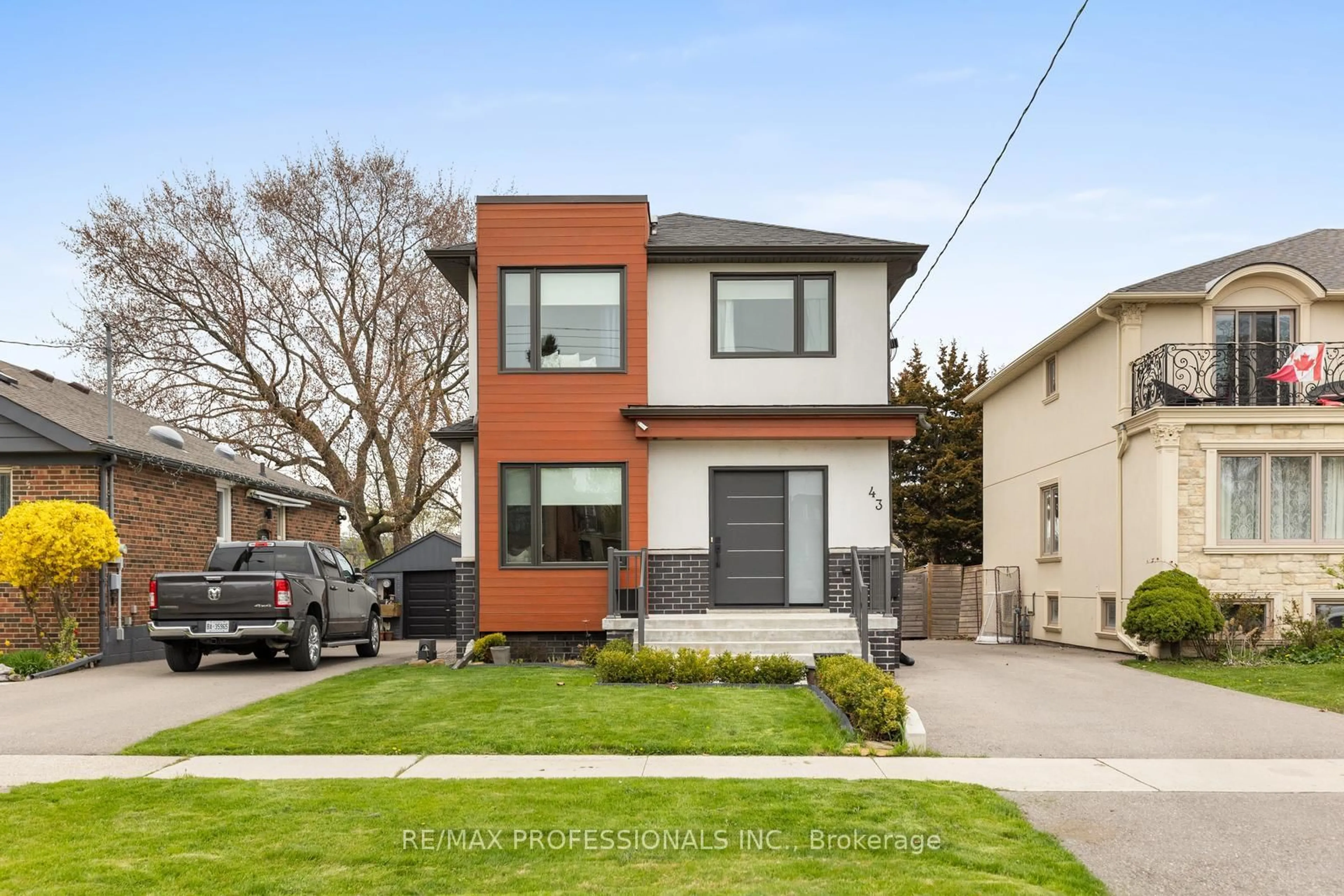 Home with brick exterior material, street for 43 Bellman Ave, Toronto Ontario M8W 4A5