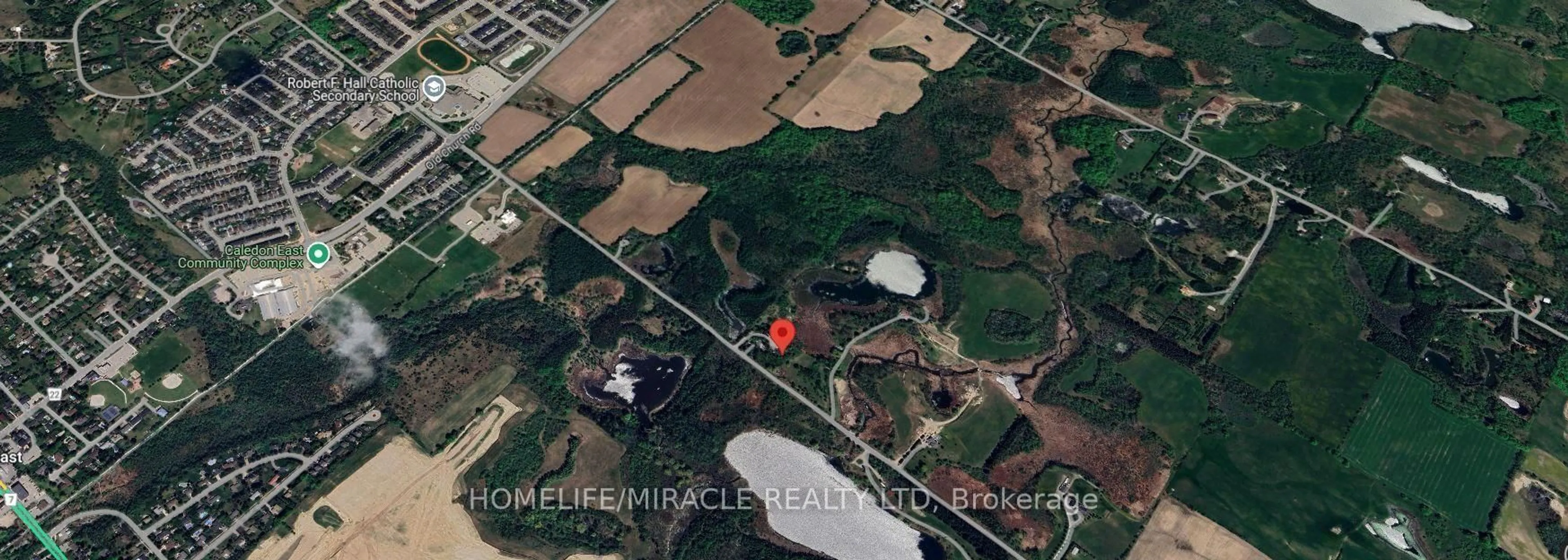 Picture of a map for 15685 Innis Lake Rd, Caledon Ontario L7C 3A2