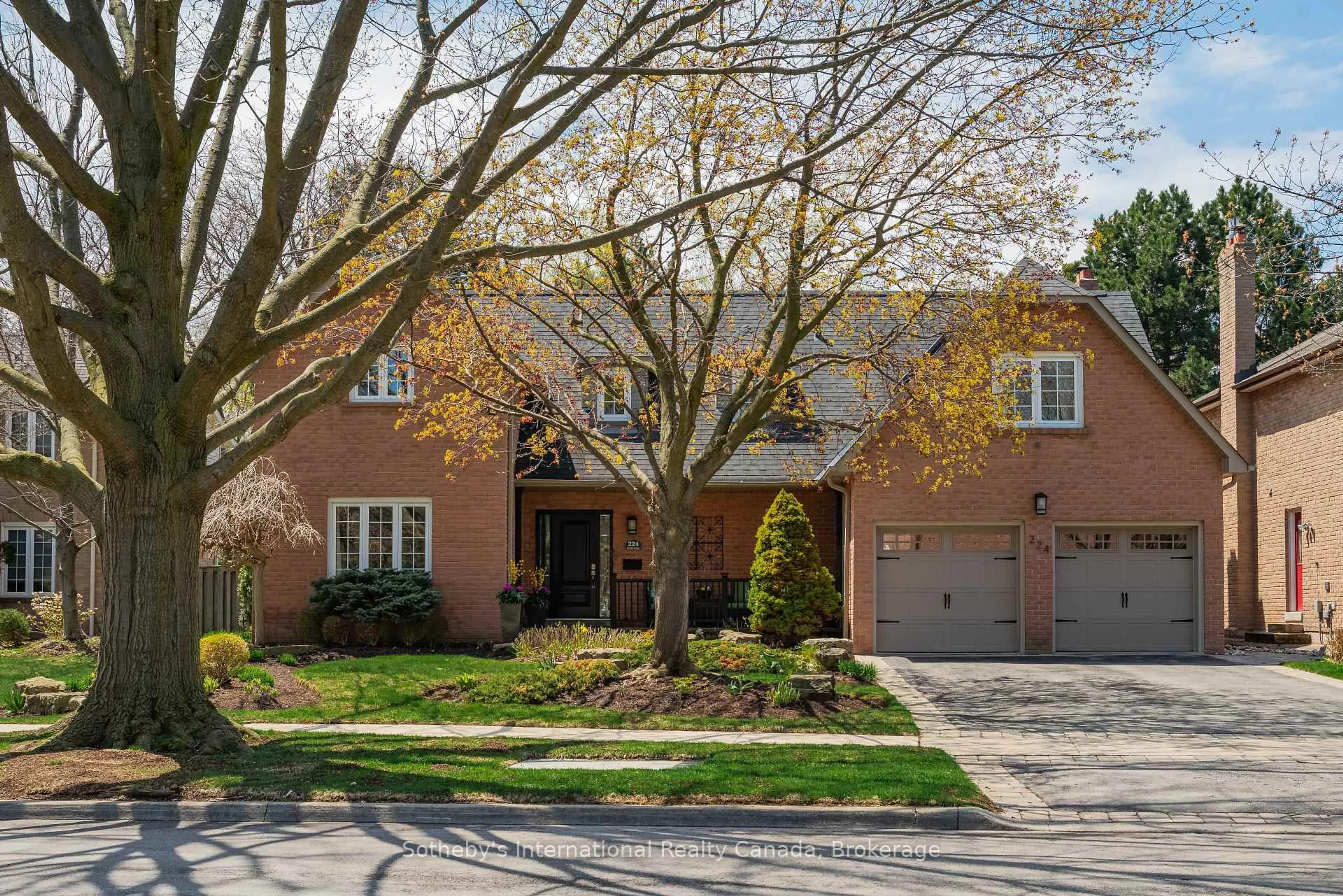 Home with brick exterior material, street for 224 Digby Rd, Oakville Ontario L4J 6C7