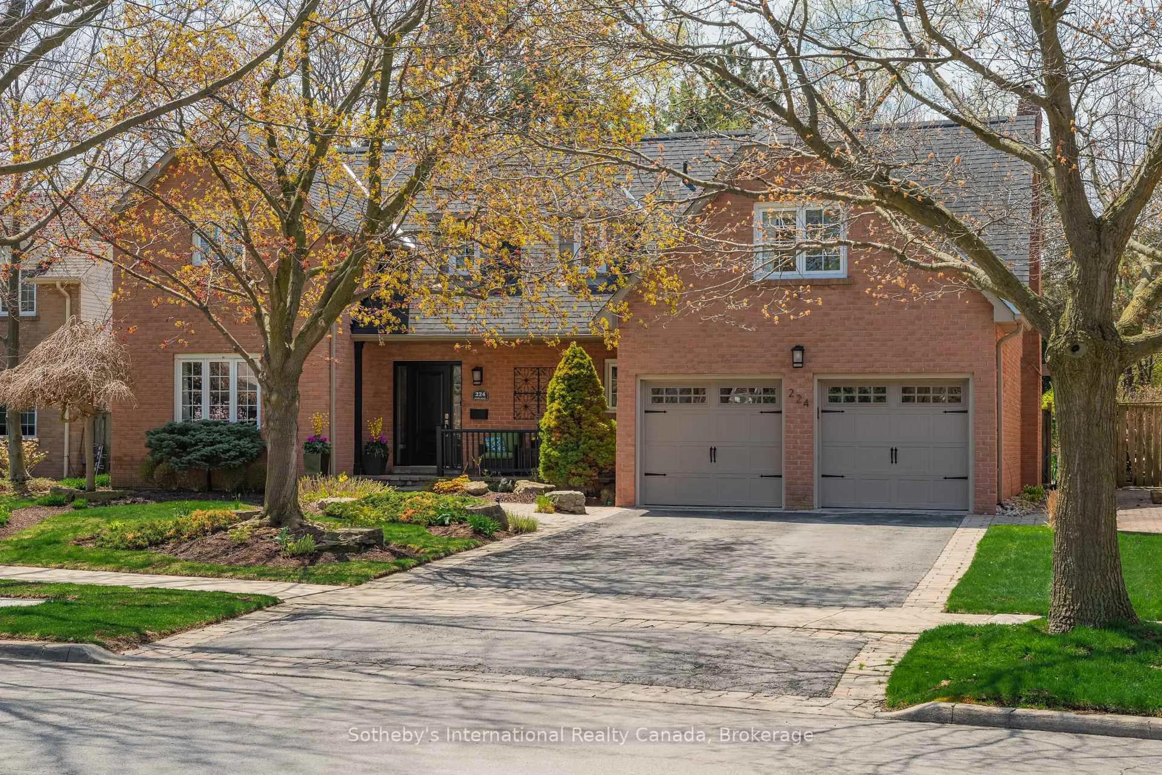 Home with brick exterior material, street for 224 Digby Rd, Oakville Ontario L4J 6C7