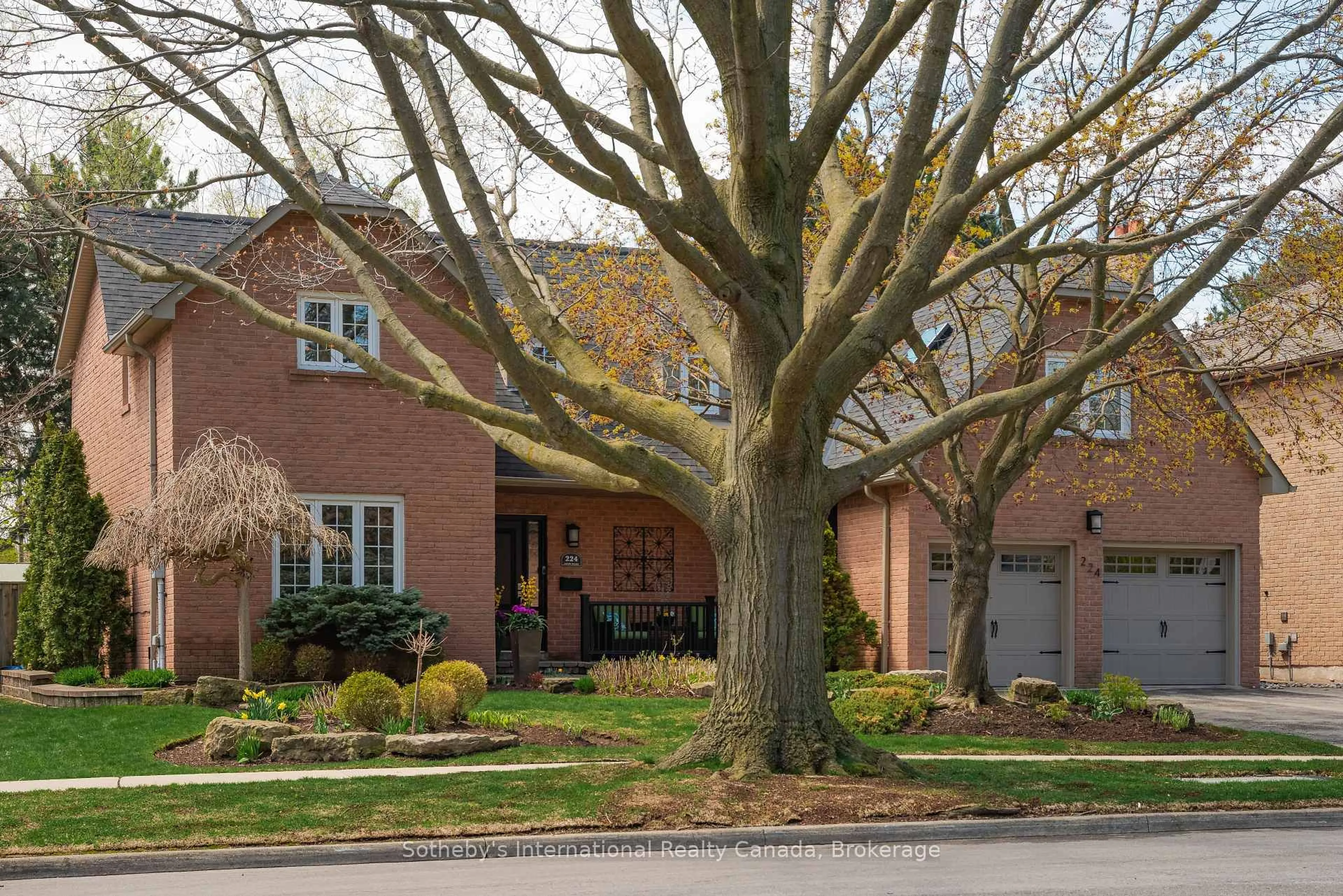 Home with brick exterior material, street for 224 Digby Rd, Oakville Ontario L4J 6C7