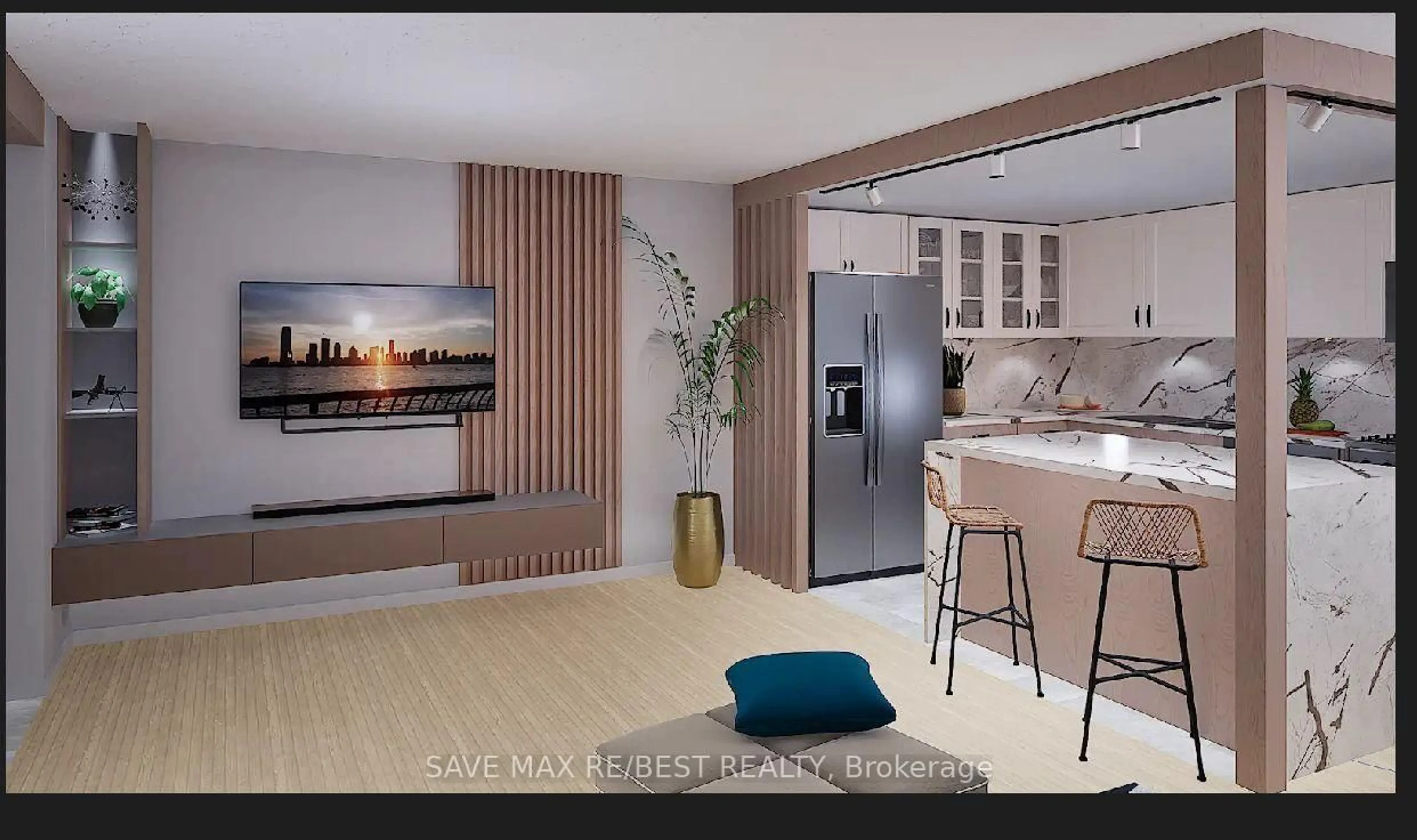 Open concept kitchen, unknown for 3590 Kaneff Cres #706, Mississauga Ontario L5A 3X3