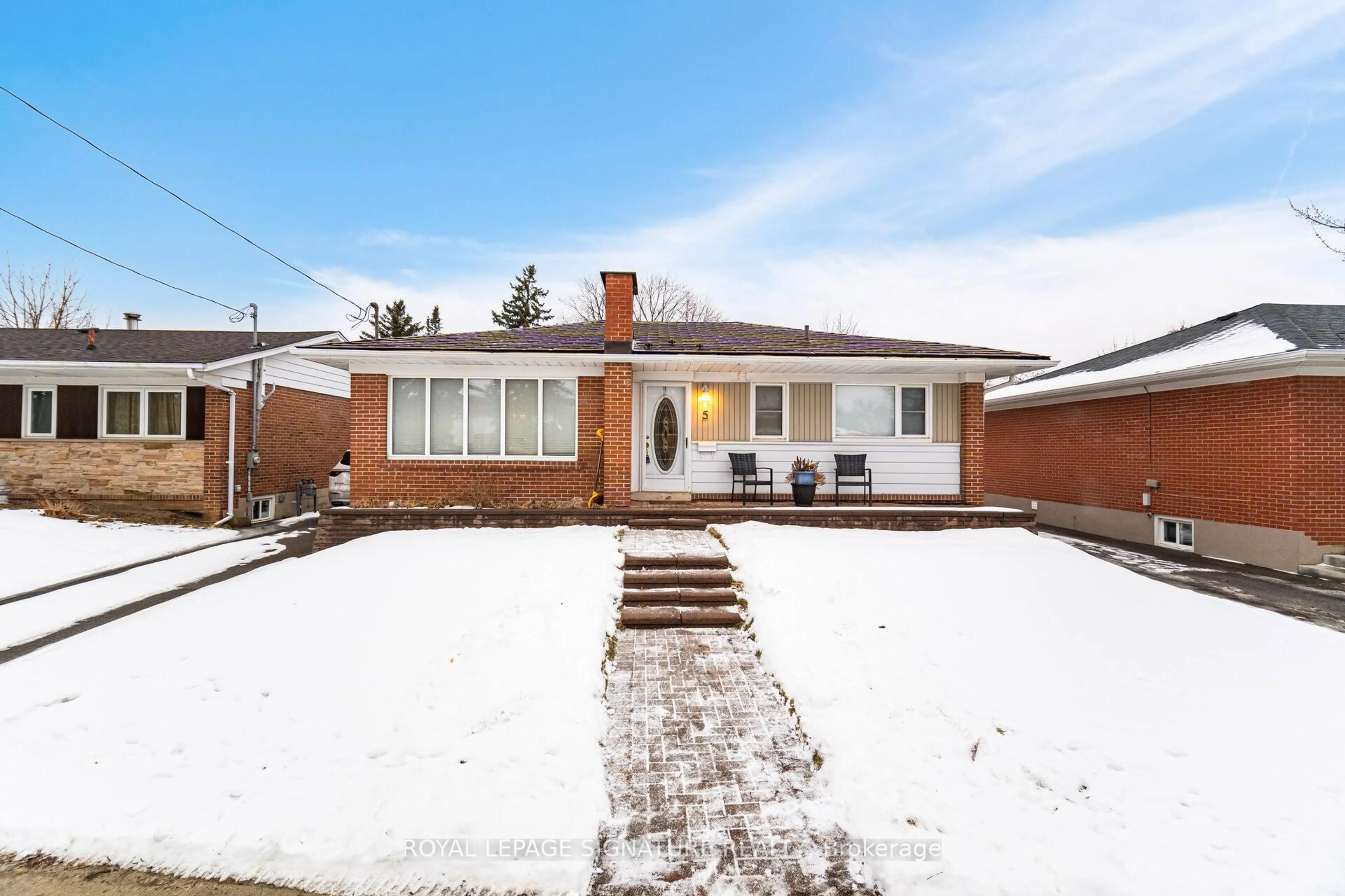 Home with brick exterior material, street for 5 Sterne Ave, Brampton Ontario L6W 2Y3