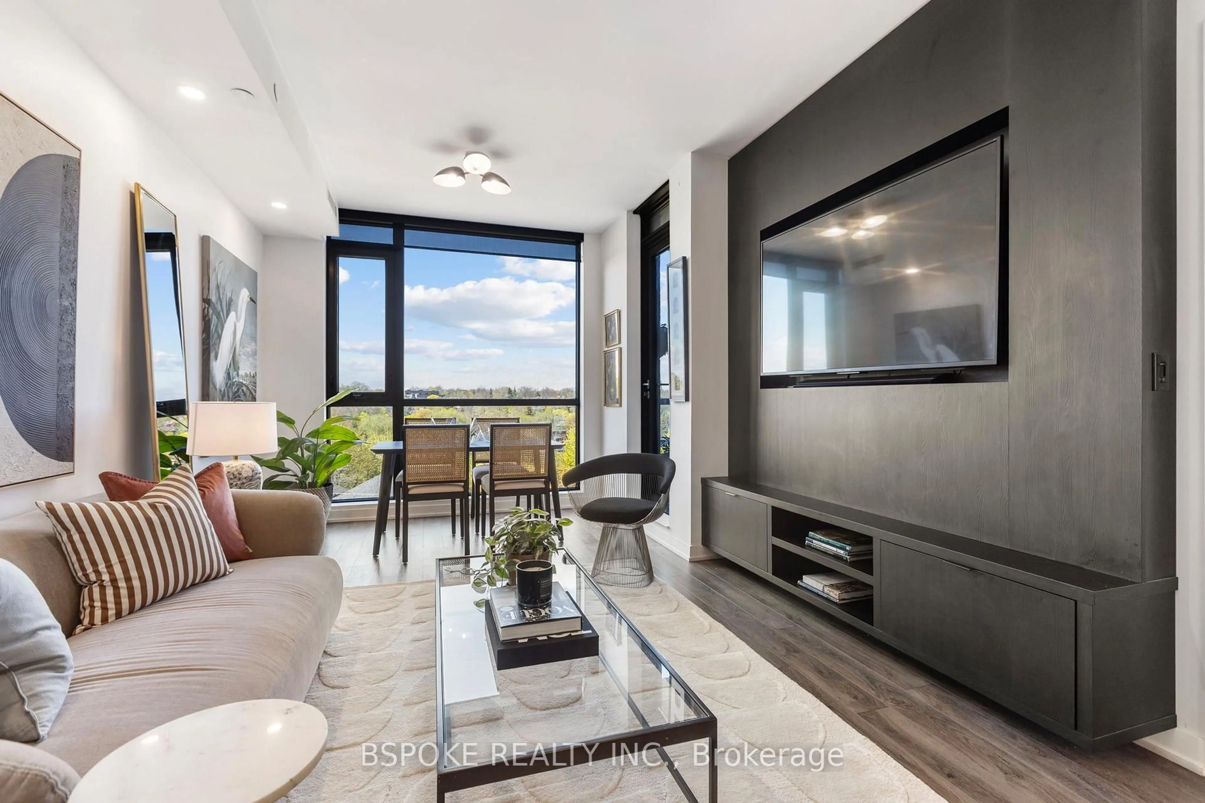 Living room with furniture, unknown for 2118 Bloor St #501, Toronto Ontario M6S 0A6