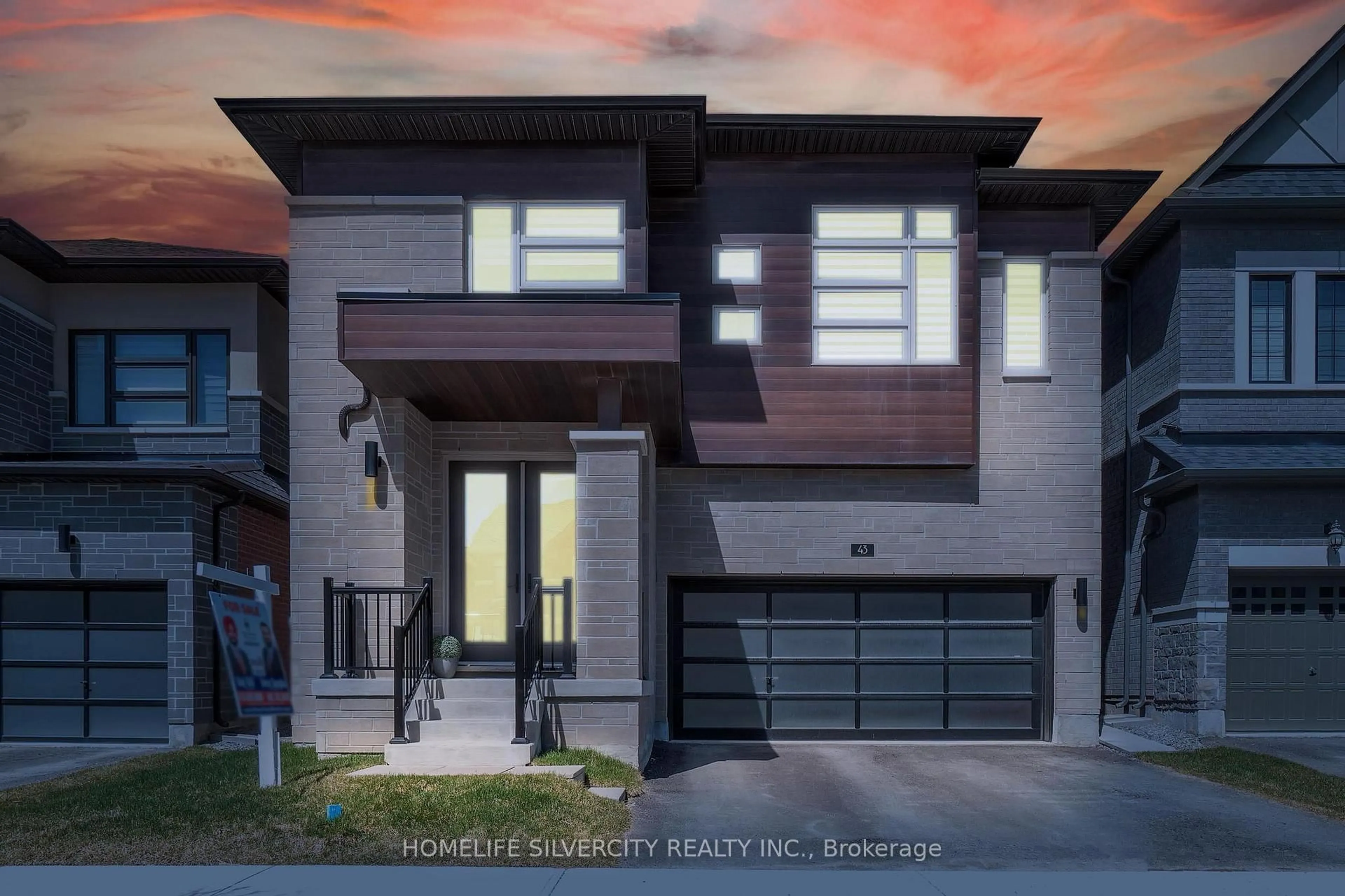 Home with brick exterior material, street for 43 Michener Dr, Brampton Ontario L6R 4E9