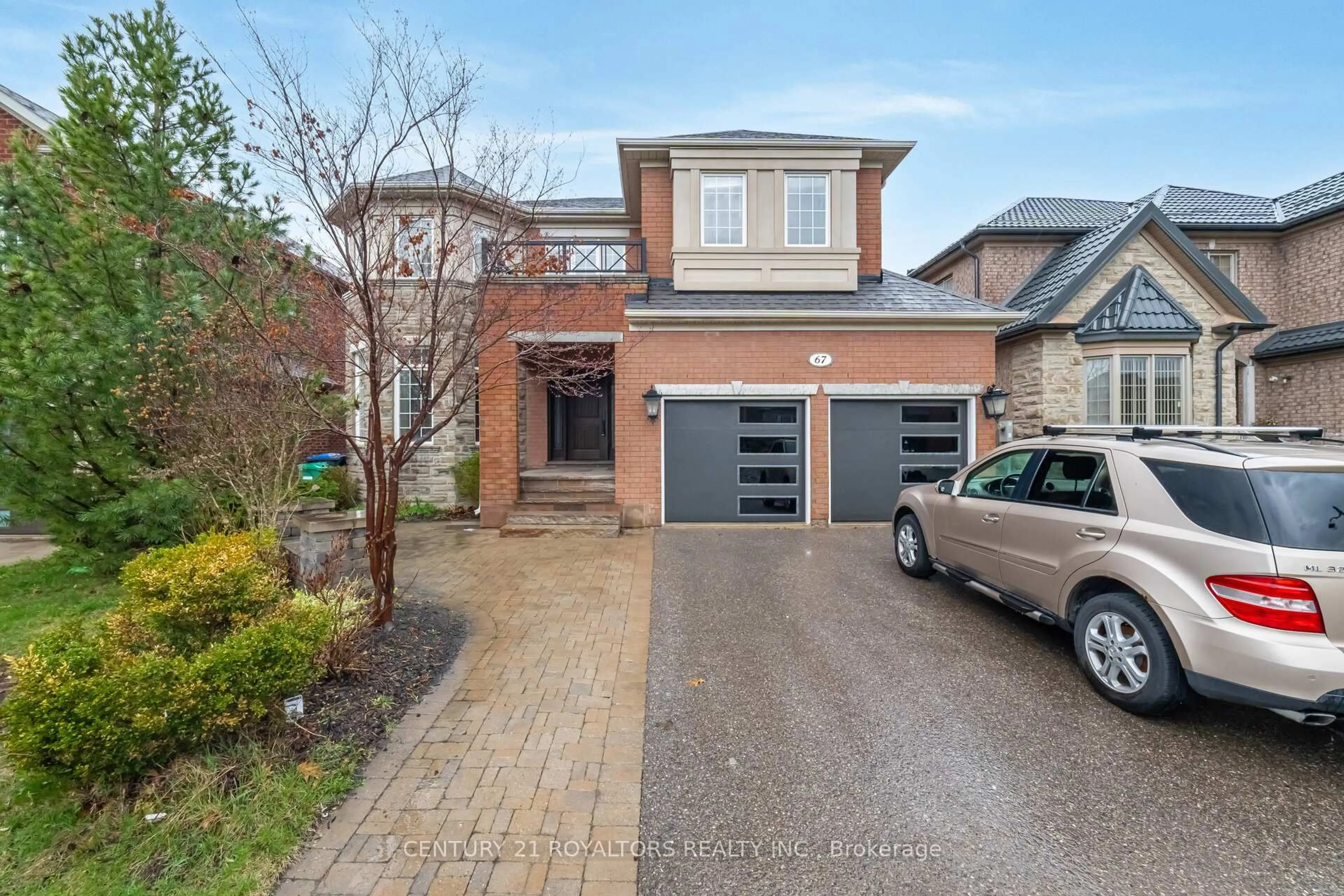Home with brick exterior material, street for 67 Saint Hubert Dr, Brampton Ontario L6P 1Y5