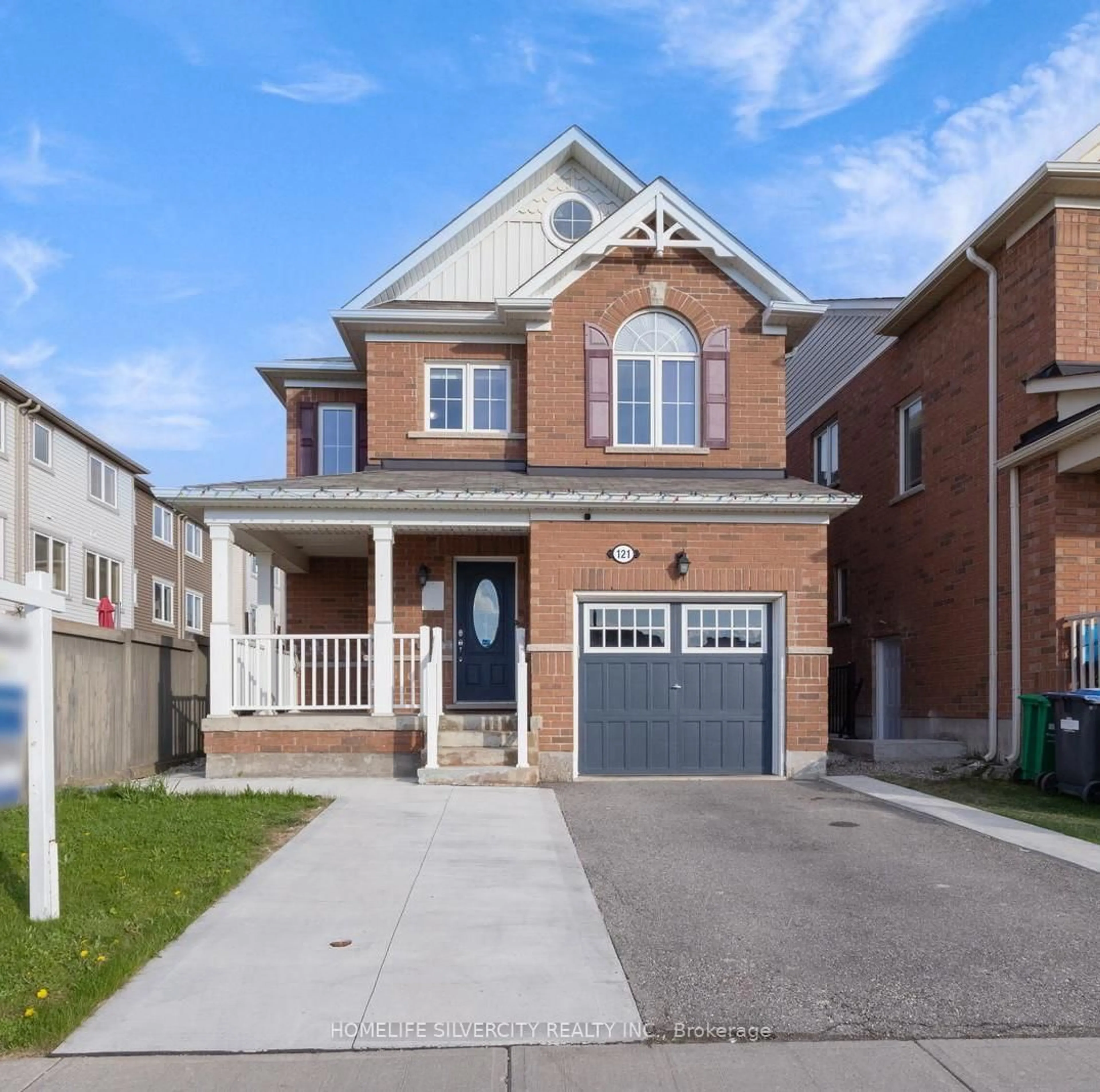 Home with brick exterior material, street for 121 Buick Blvd, Brampton Ontario L7A 0Z2