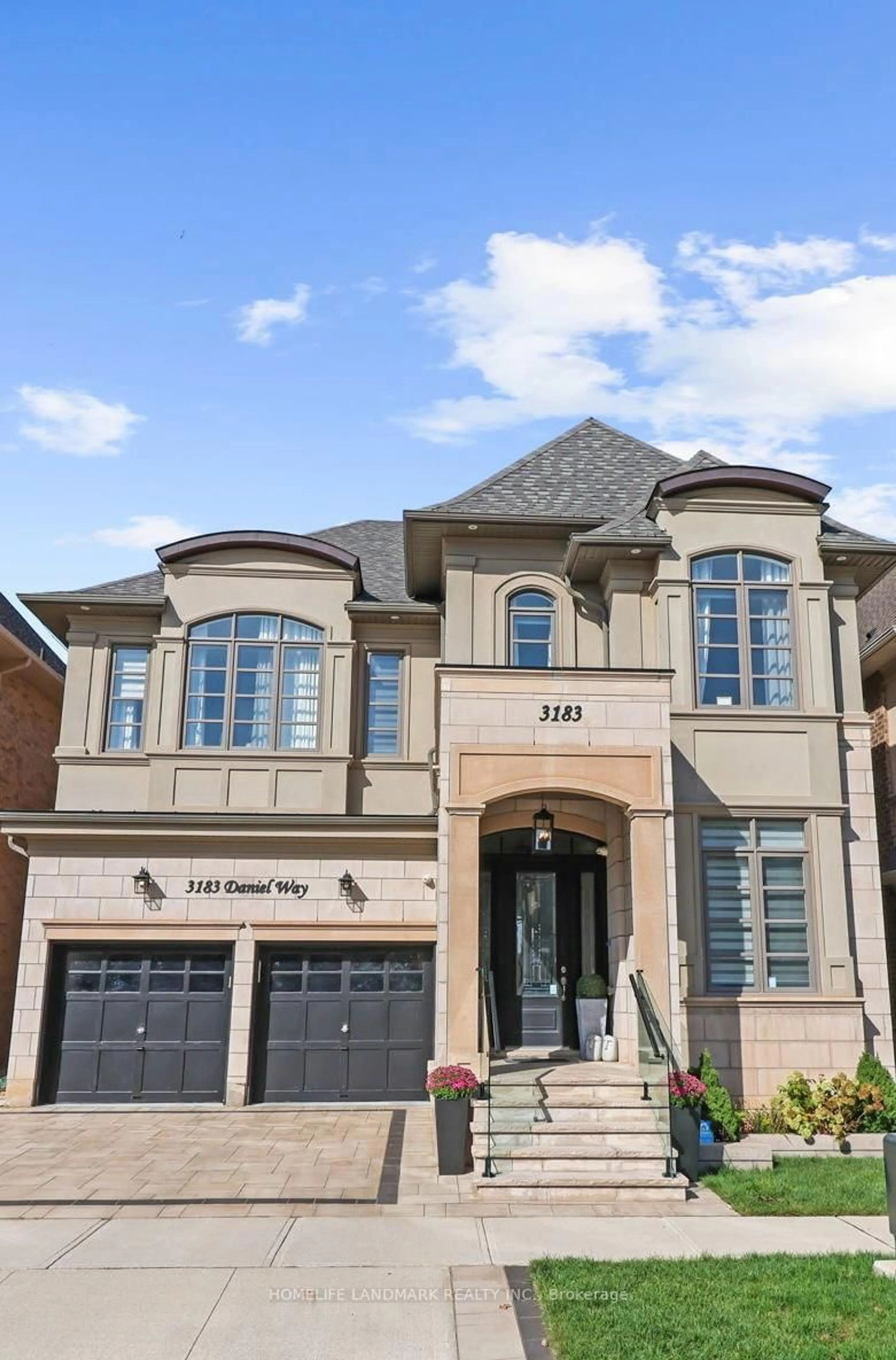 Home with brick exterior material, street for 3183 Daniel Way, Oakville Ontario L6H 0V7