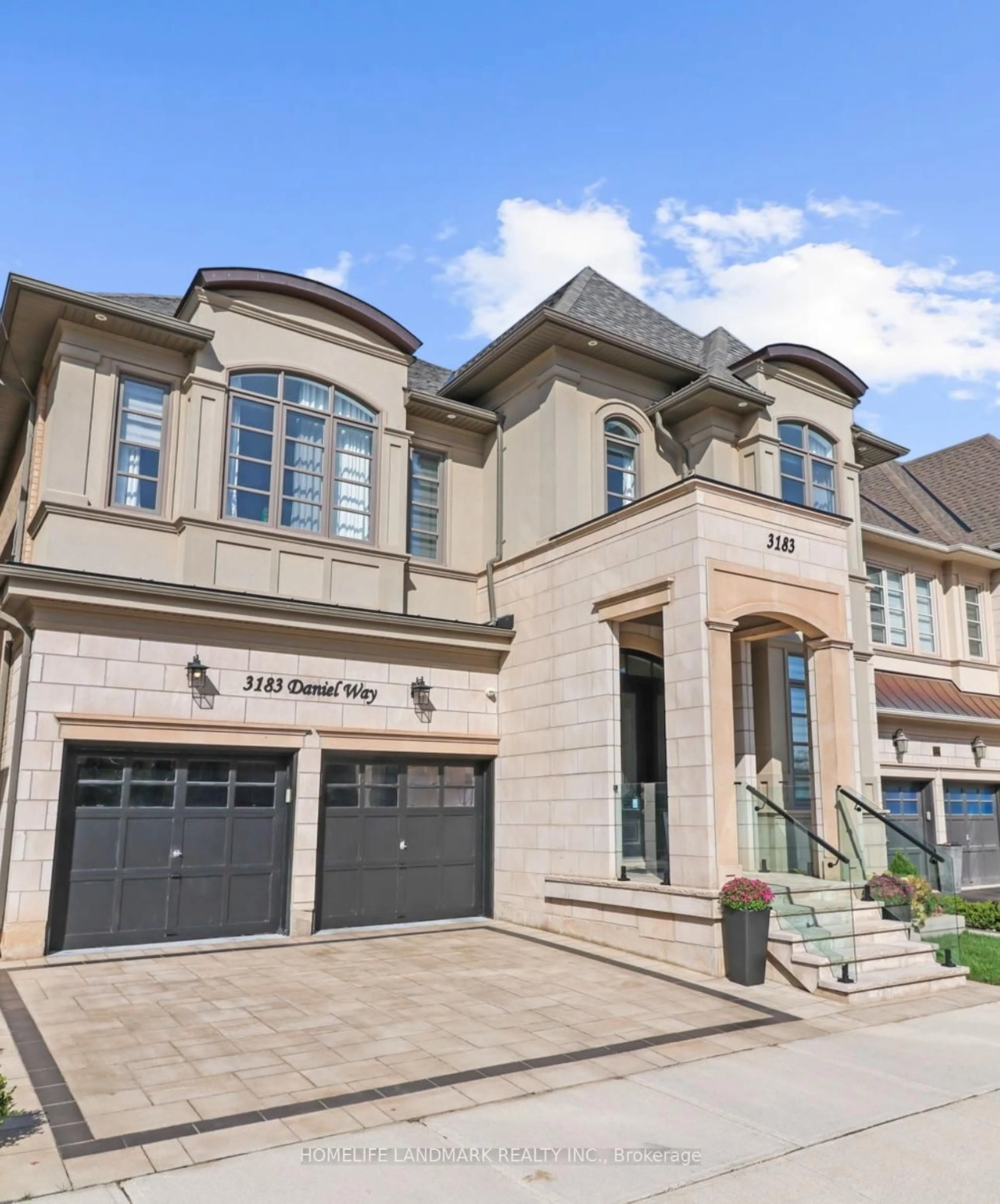 Home with brick exterior material, street for 3183 Daniel Way, Oakville Ontario L6H 0V7