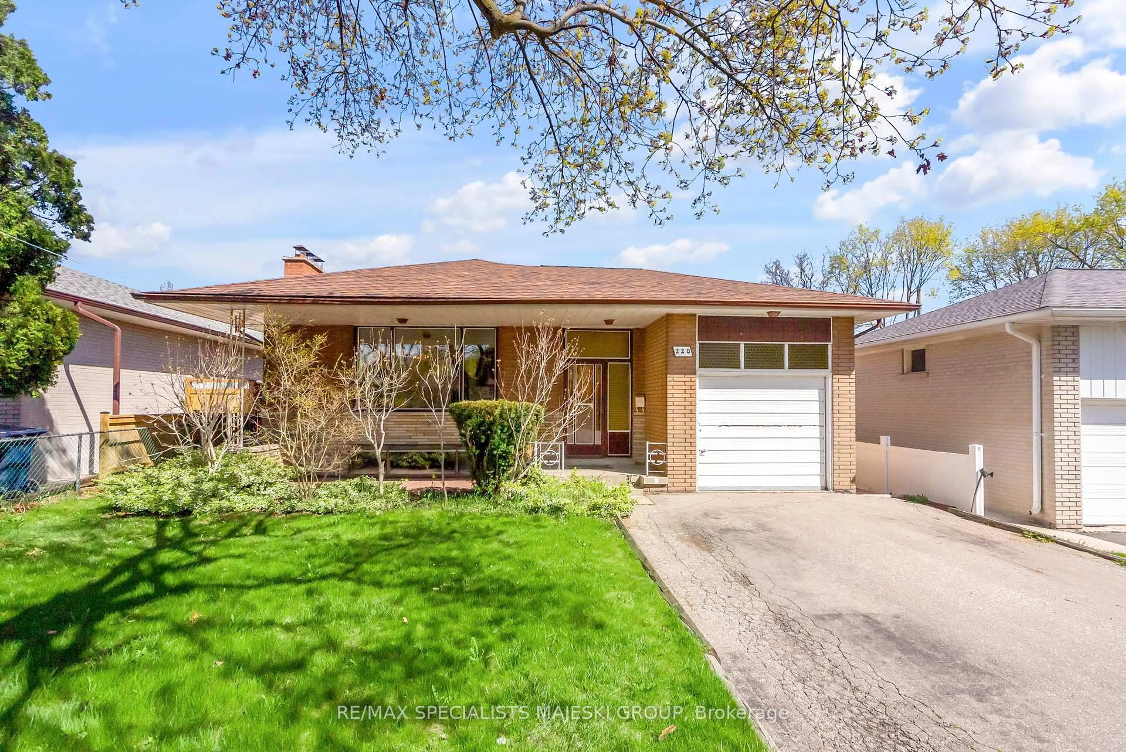 Home with brick exterior material, street for 220 The Westway N/A, Toronto Ontario M9R 1E8