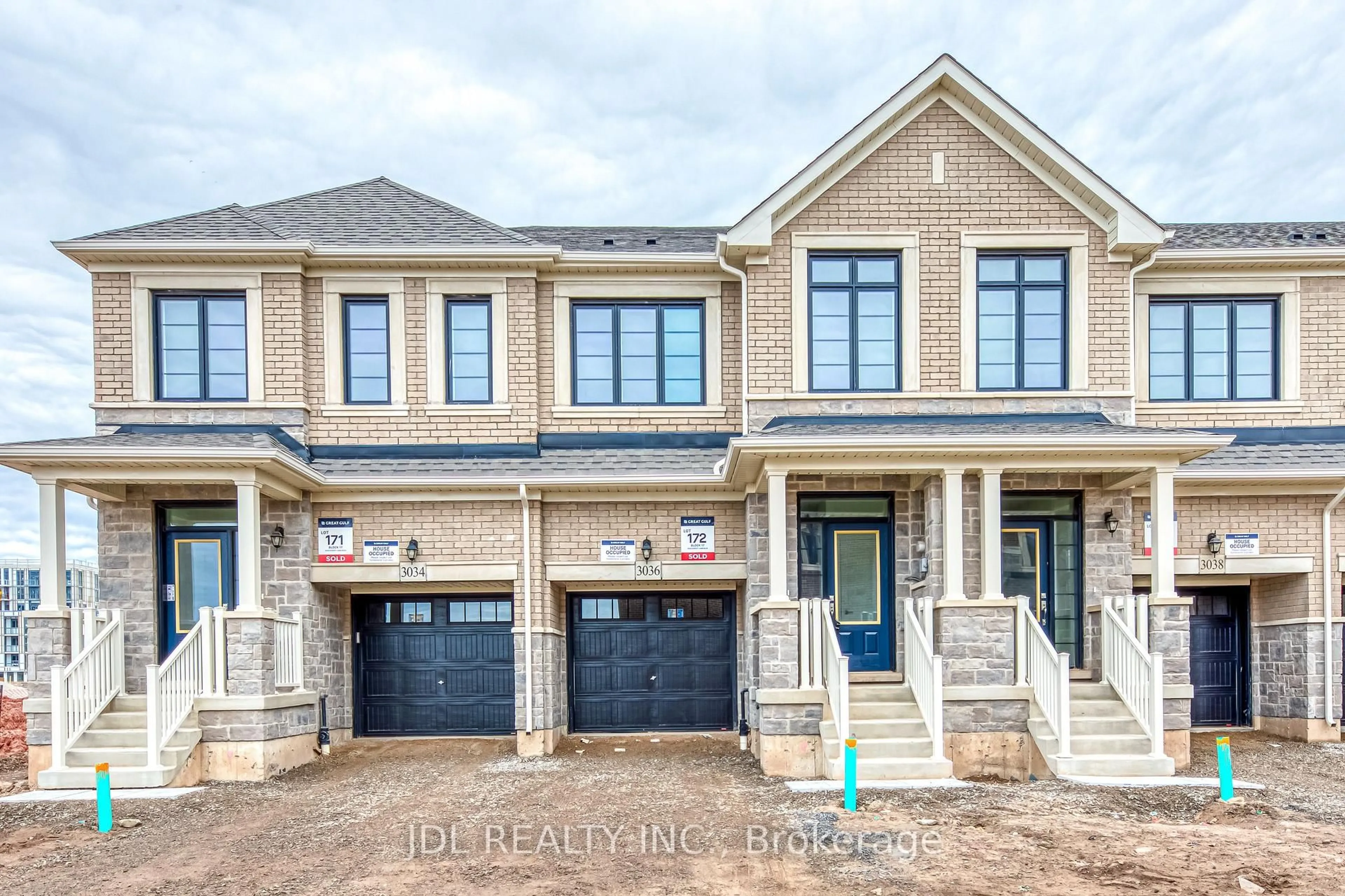 Home with brick exterior material, street for 3036 Robert Lamb Blvd, Oakville Ontario L6H 7H5