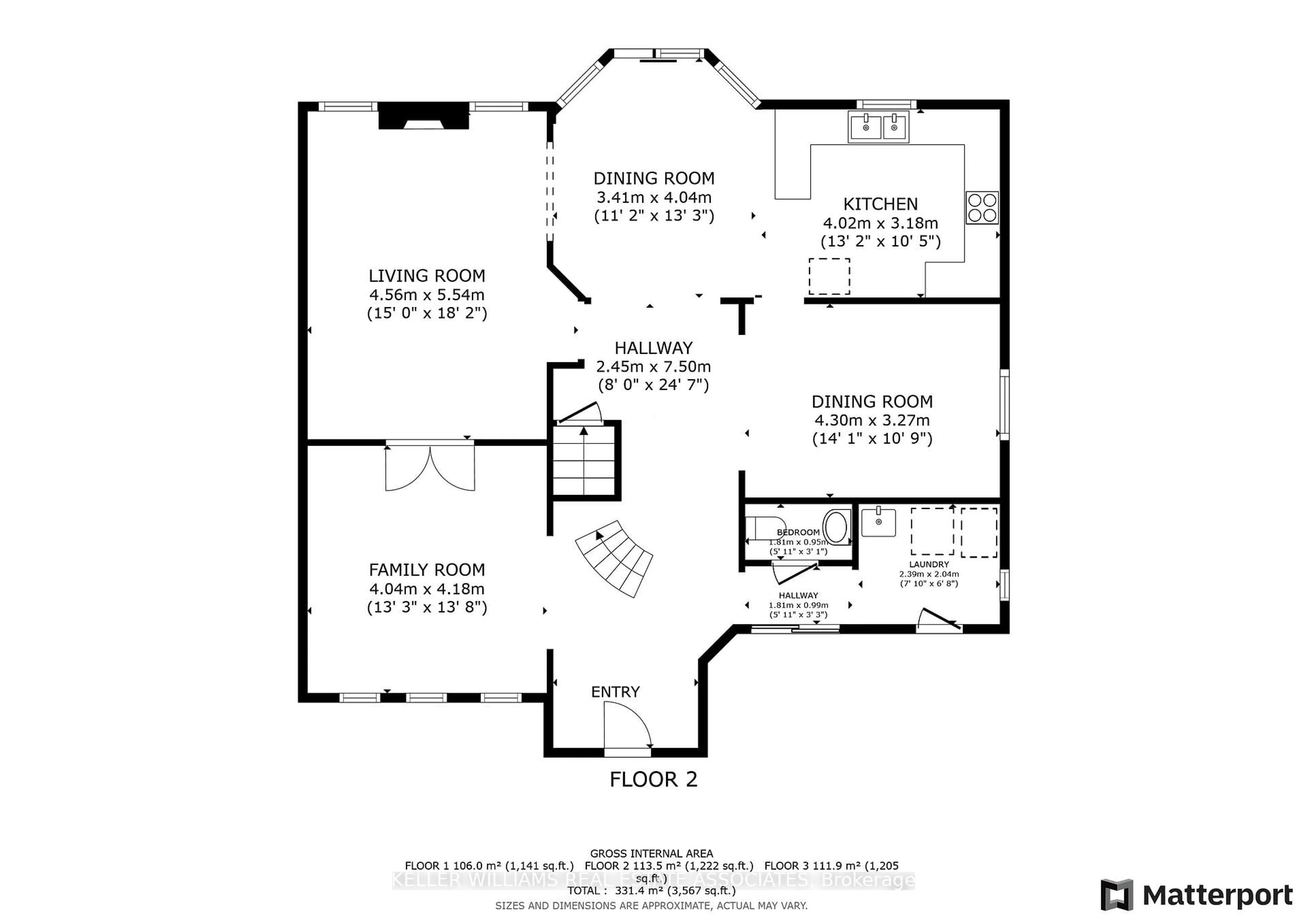 Floor plan for 15 Johnson Cres, Halton Hills Ontario L7G 6A4