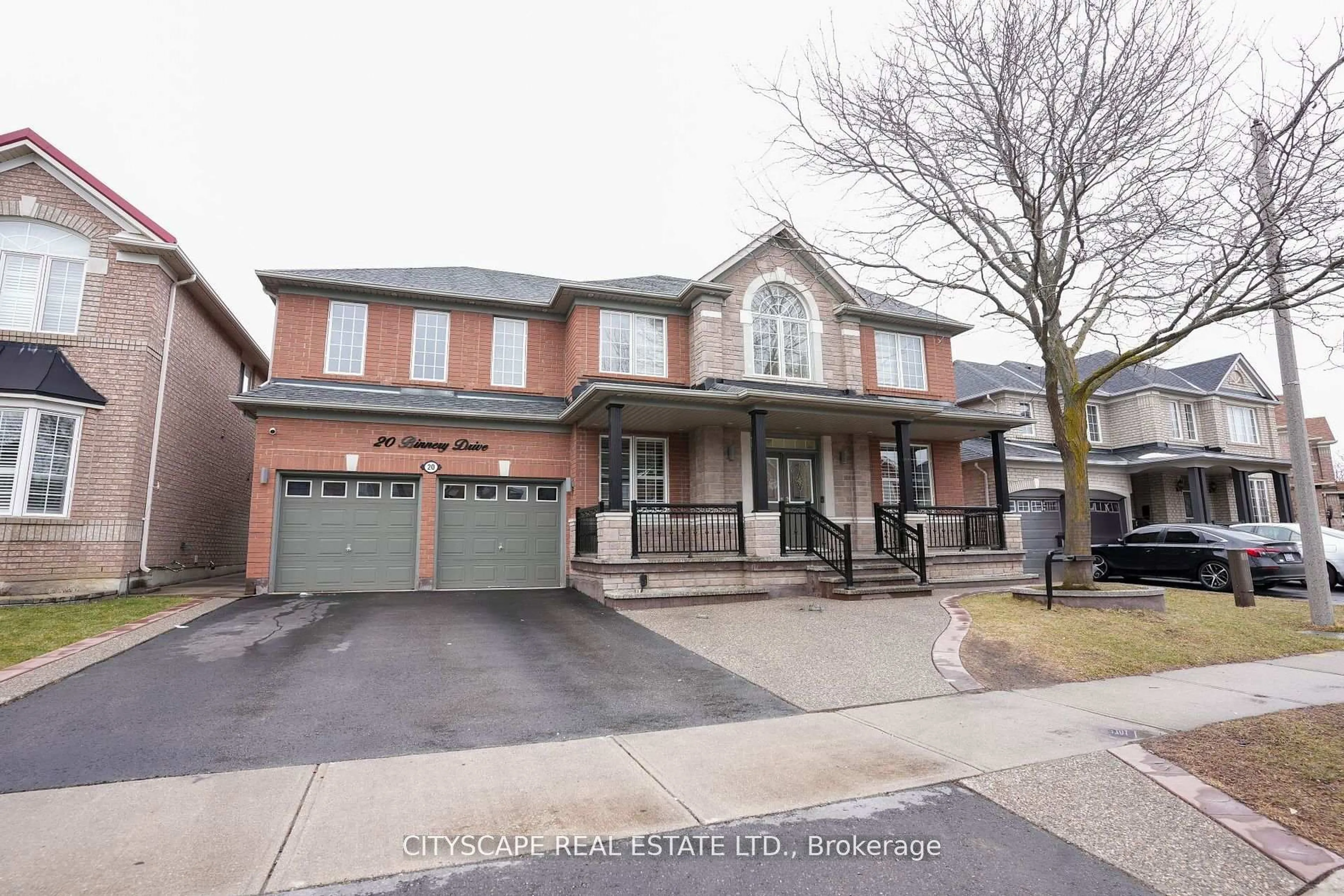 Home with brick exterior material, street for 20 Binnery Dr, Brampton Ontario L6P 1A3