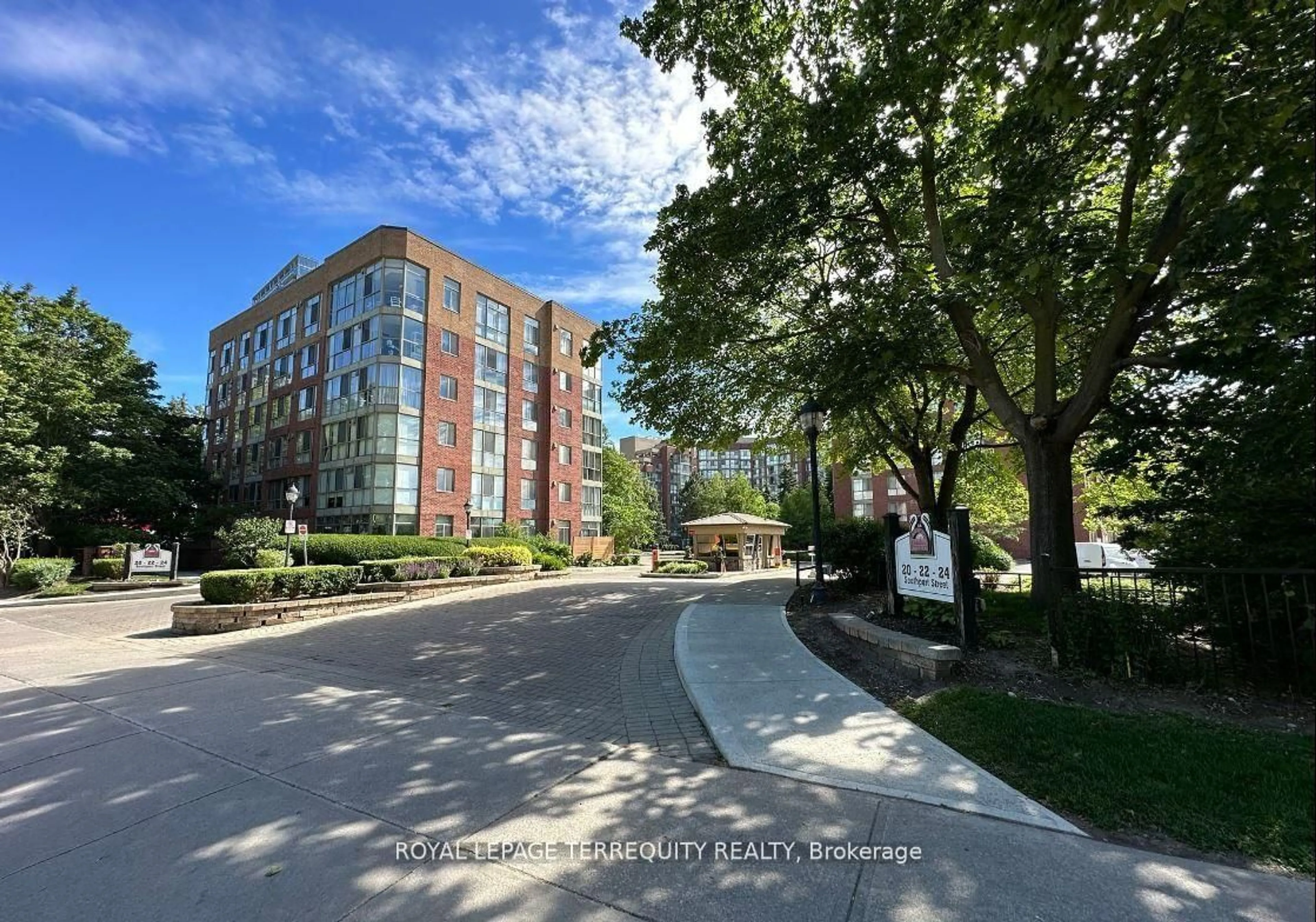 A pic from outside/outdoor area/front of a property/back of a property/a pic from drone, street for 20 Southport St #511, Toronto Ontario M6S 4Y8