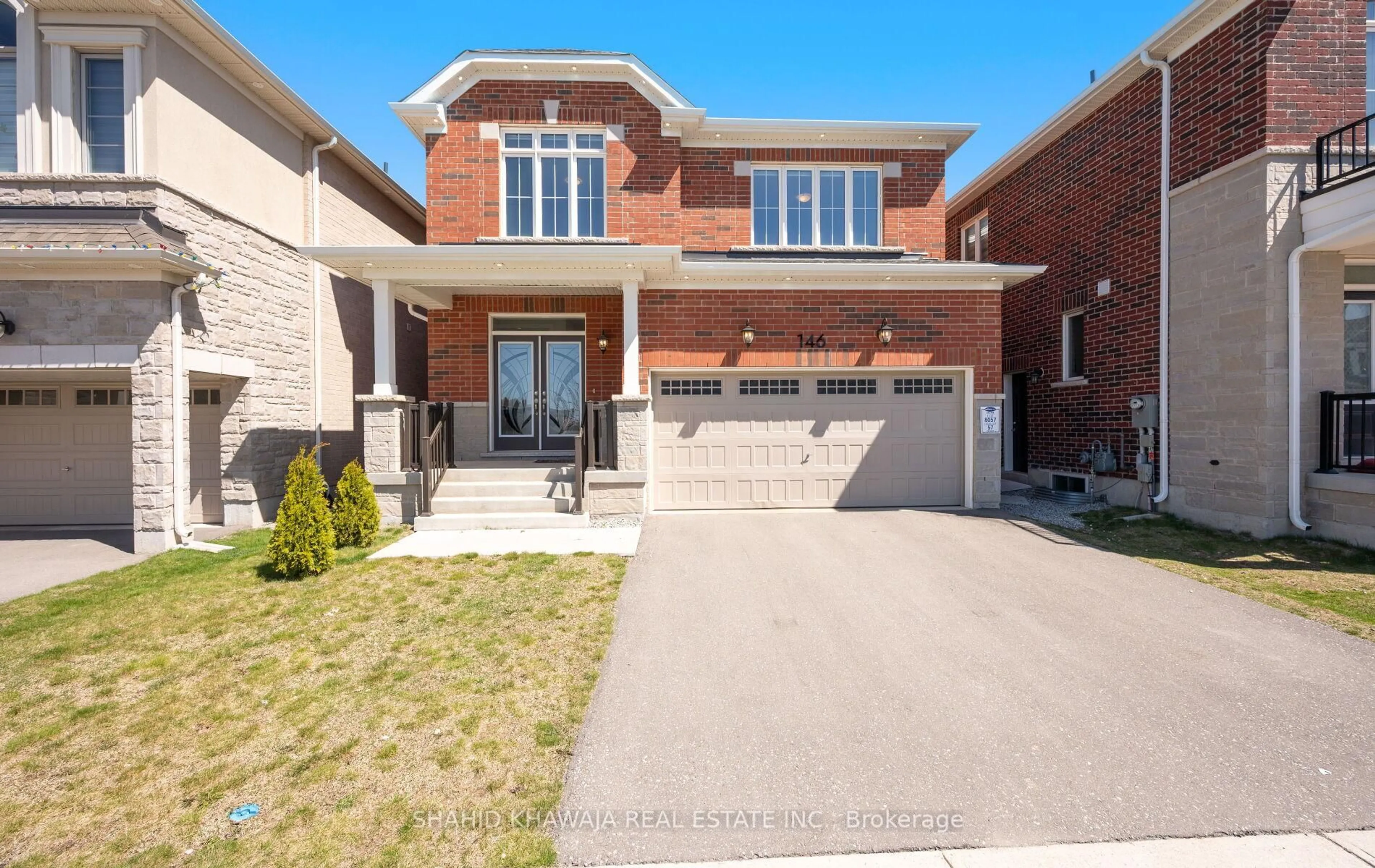 Home with brick exterior material, street for 146 Yates Dr, Milton Ontario L9E 1S7