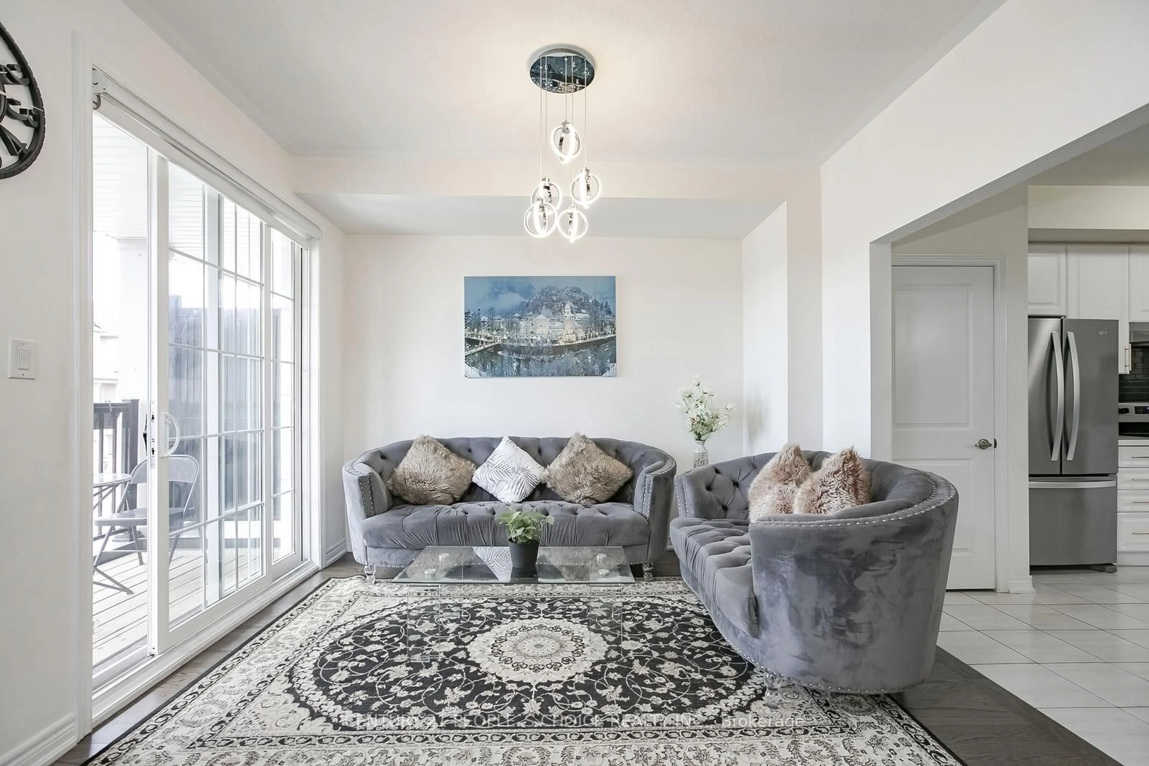Living room with furniture, unknown for 90 Hashmi Pl, Brampton Ontario L6Y 6J9