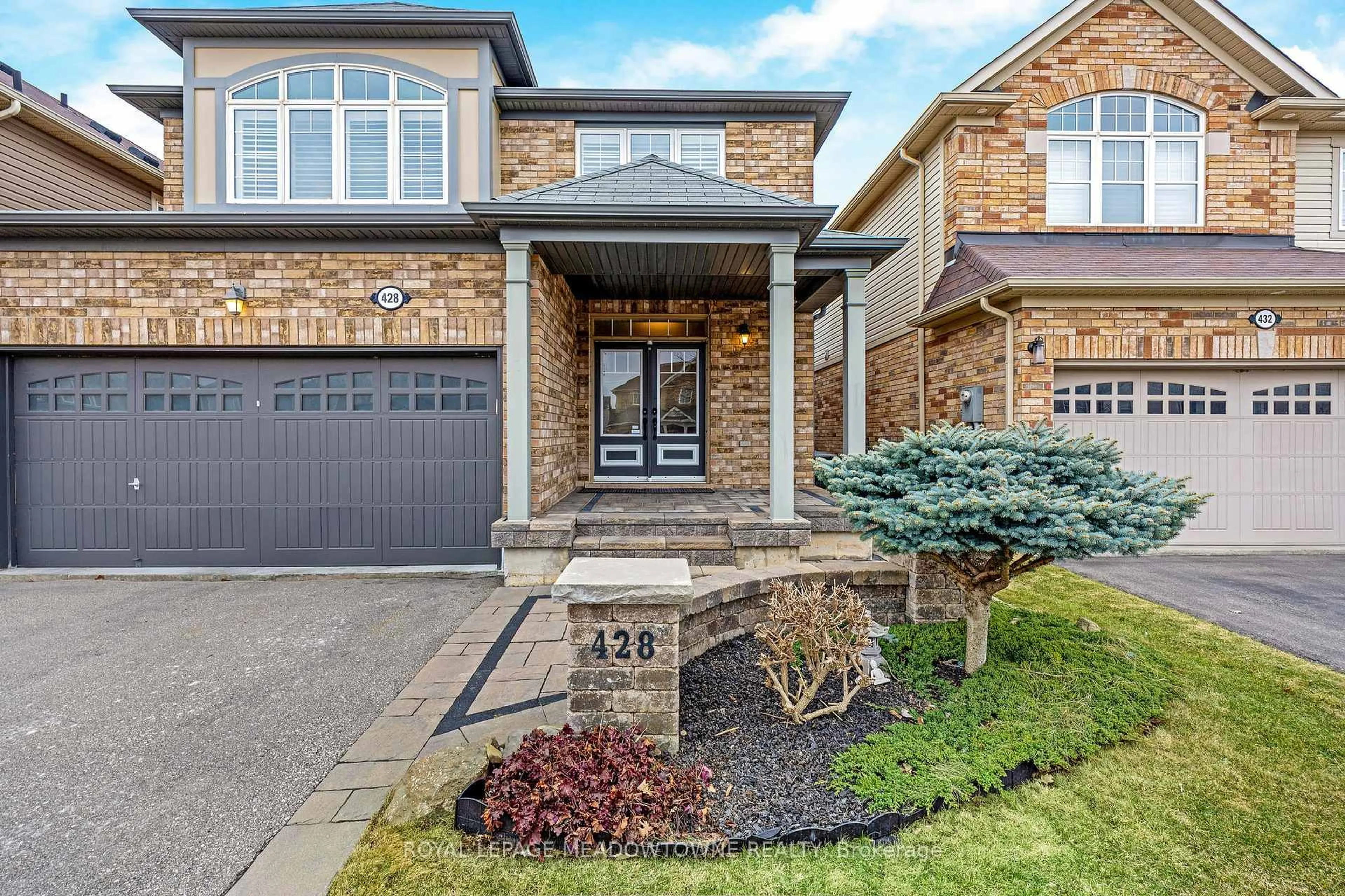 Home with brick exterior material, street for 428 Dymott Ave, Milton Ontario L9T 7V1