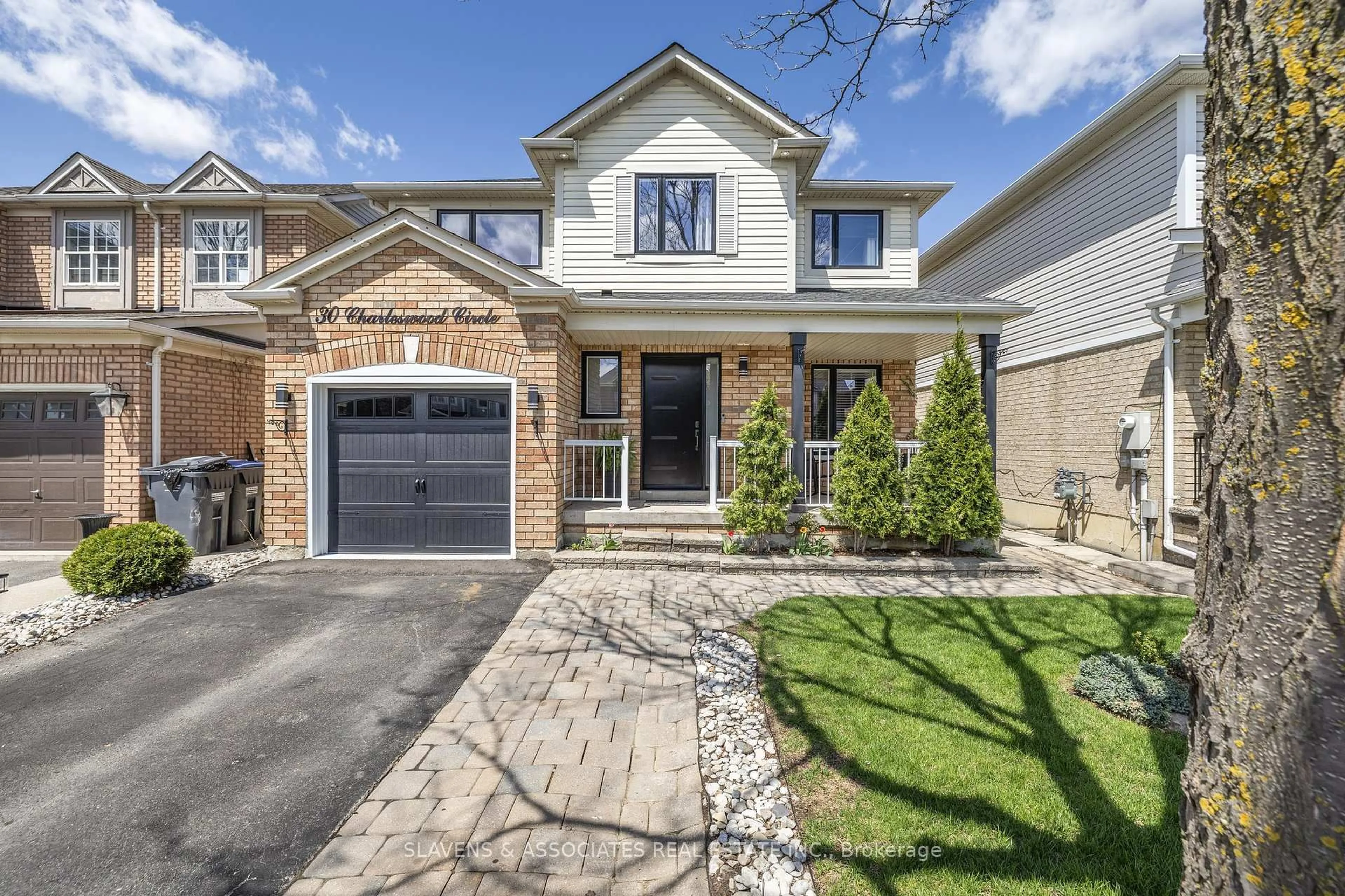 Home with brick exterior material, street for 30 Charleswood Circ, Brampton Ontario L7A 1Z2