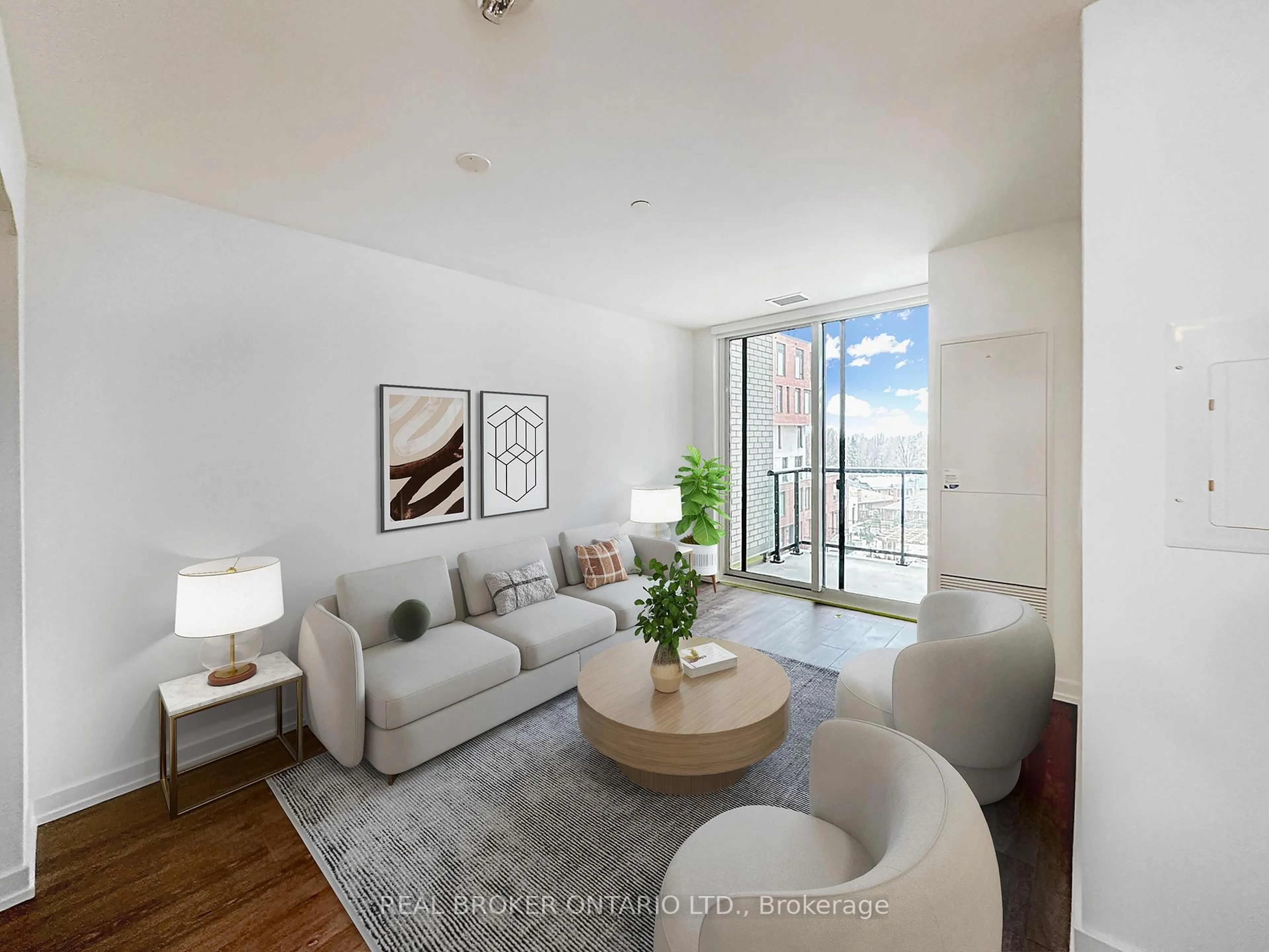 Living room with furniture, unknown for 3100 Keele St #443, Toronto Ontario M3M 2H4