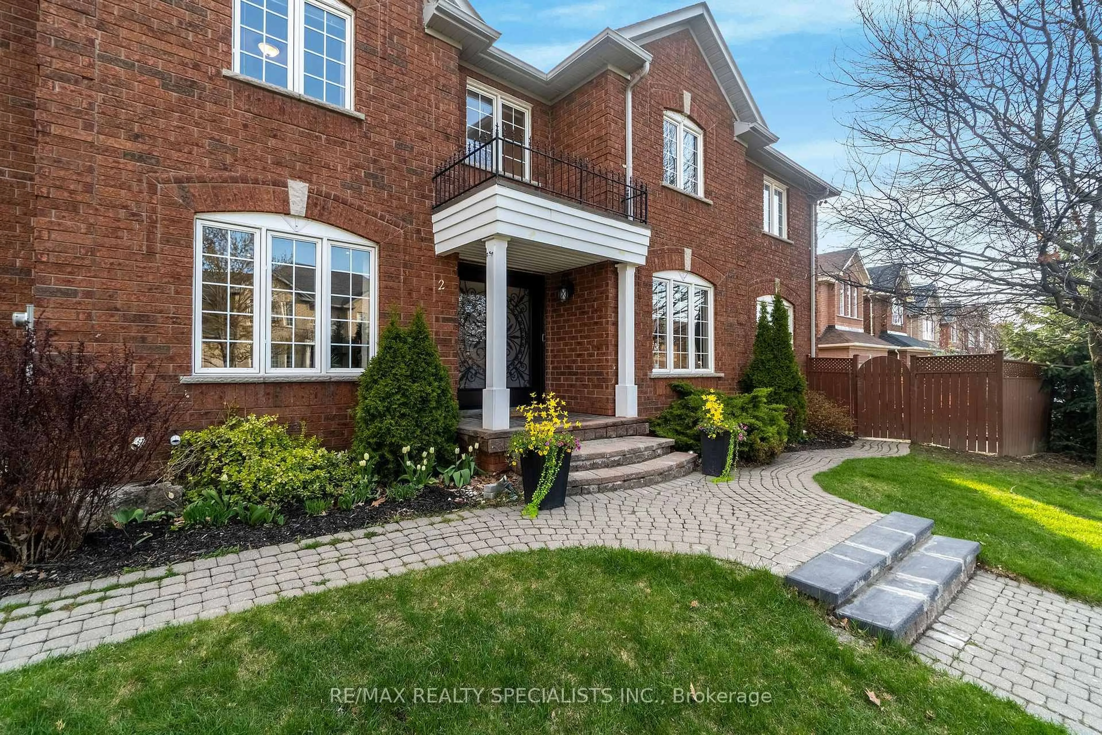 Home with brick exterior material, street for 2 Rainstorm Rd, Brampton Ontario L6R 2H4