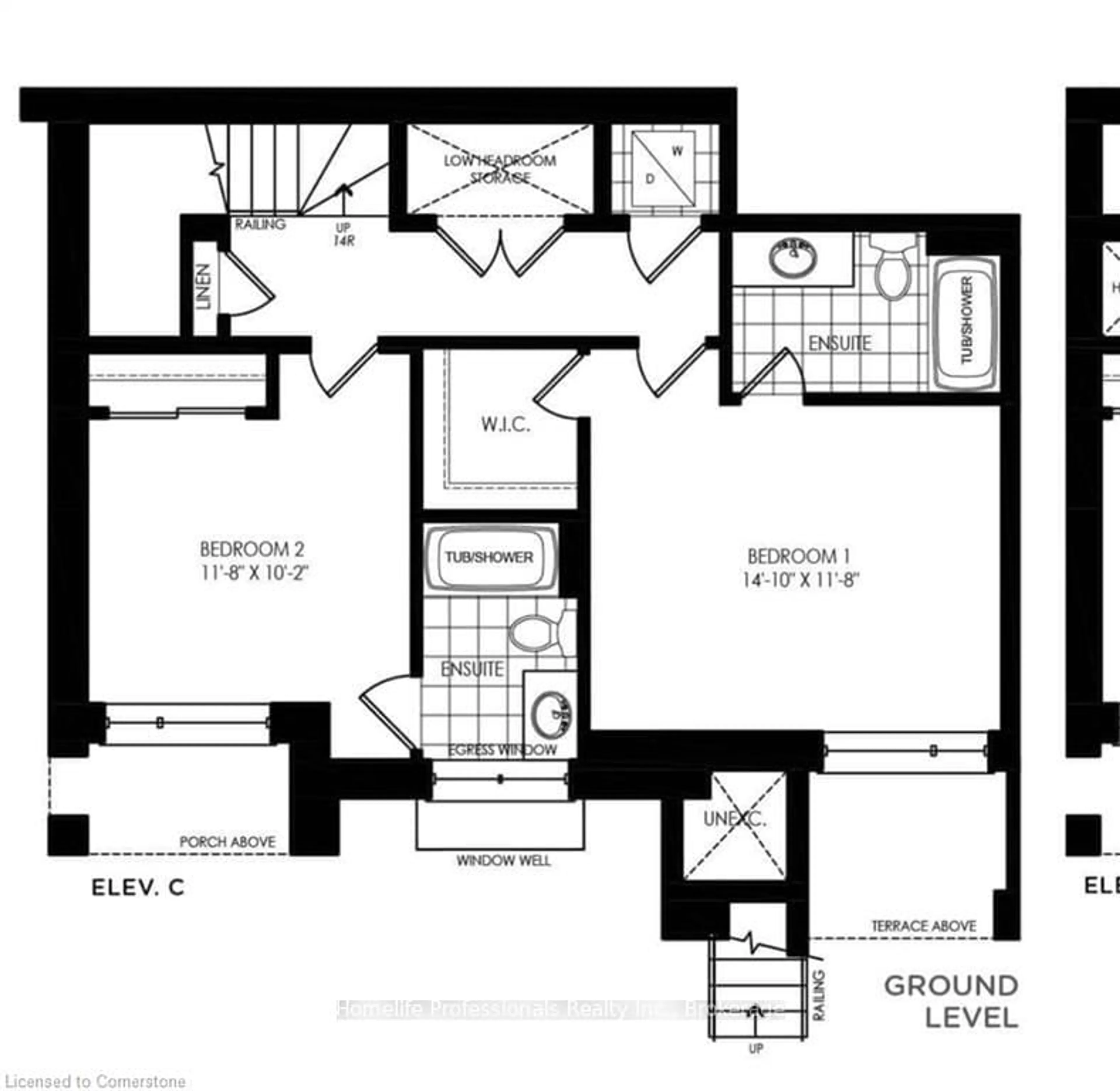 Floor plan for 15 Fieldridge Cres #13, Brampton Ontario L6R 0A7