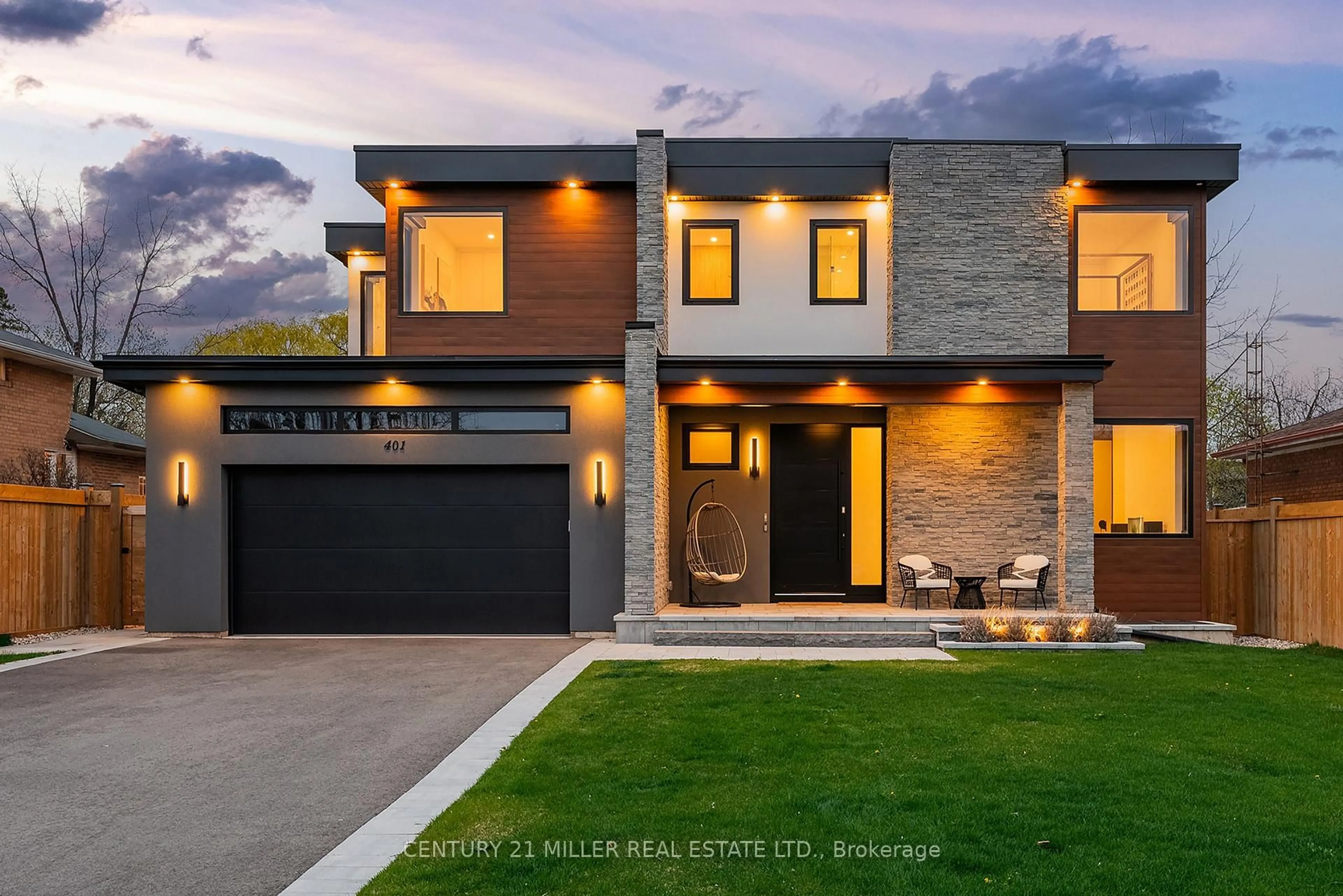 Home with brick exterior material, street for 401 Sandlewood Rd, Oakville Ontario L6L 3S1