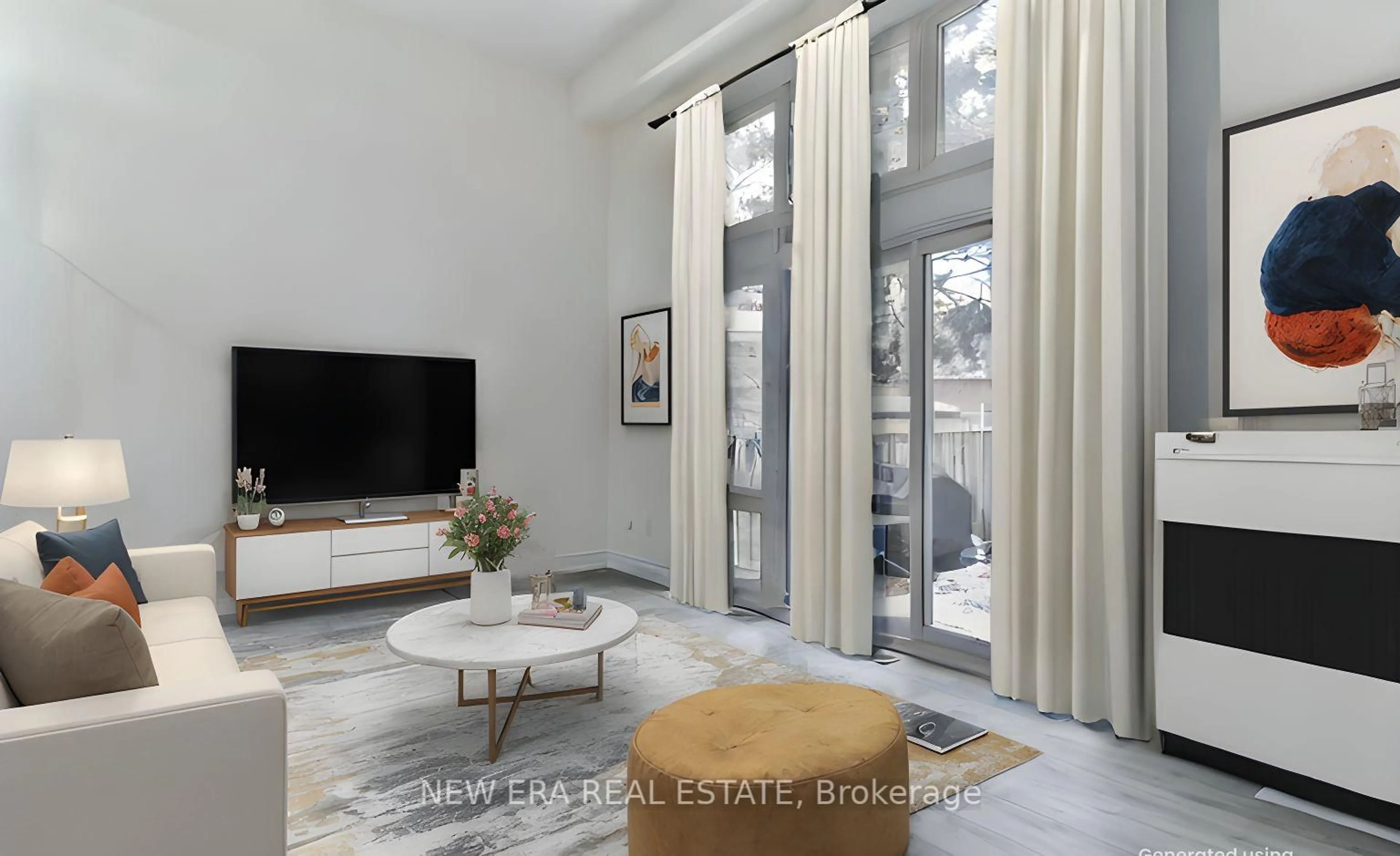Living room with furniture, unknown for 2315 Bromsgrove Rd #137, Mississauga Ontario L5J 4A6