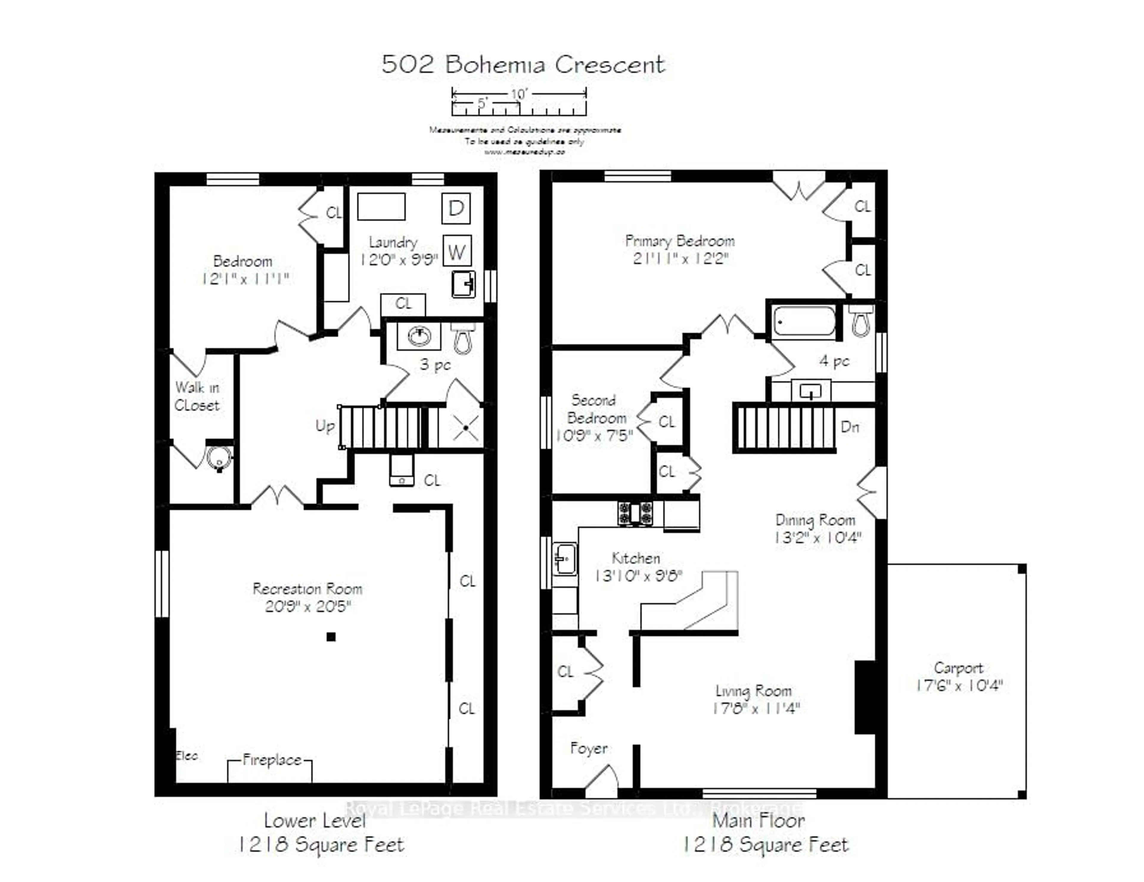 Floor plan for 502 Bohemia Cres, Oakville Ontario L6J 2K8