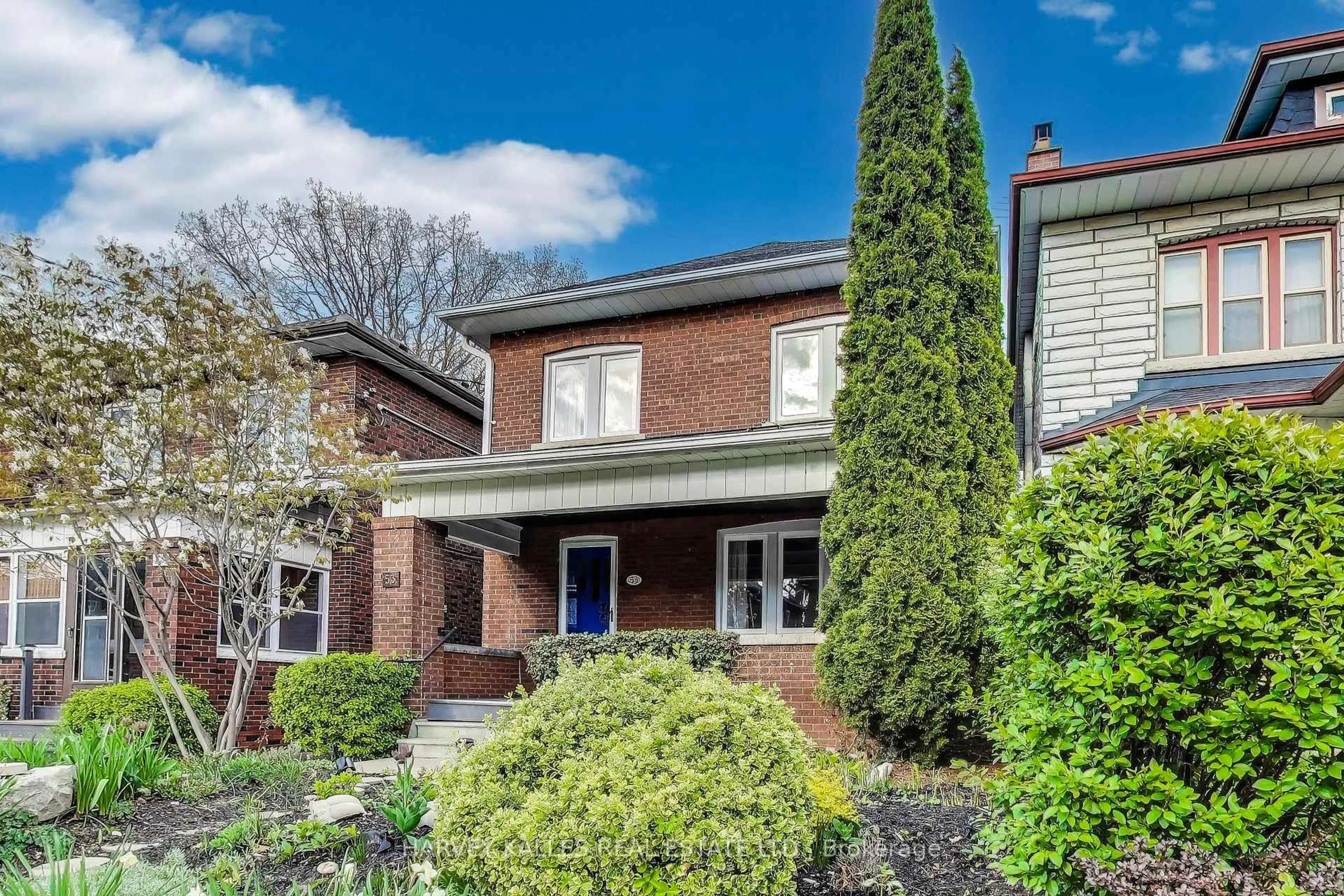 Home with brick exterior material, street for 53 Humber Tr, Toronto Ontario M6S 4C2