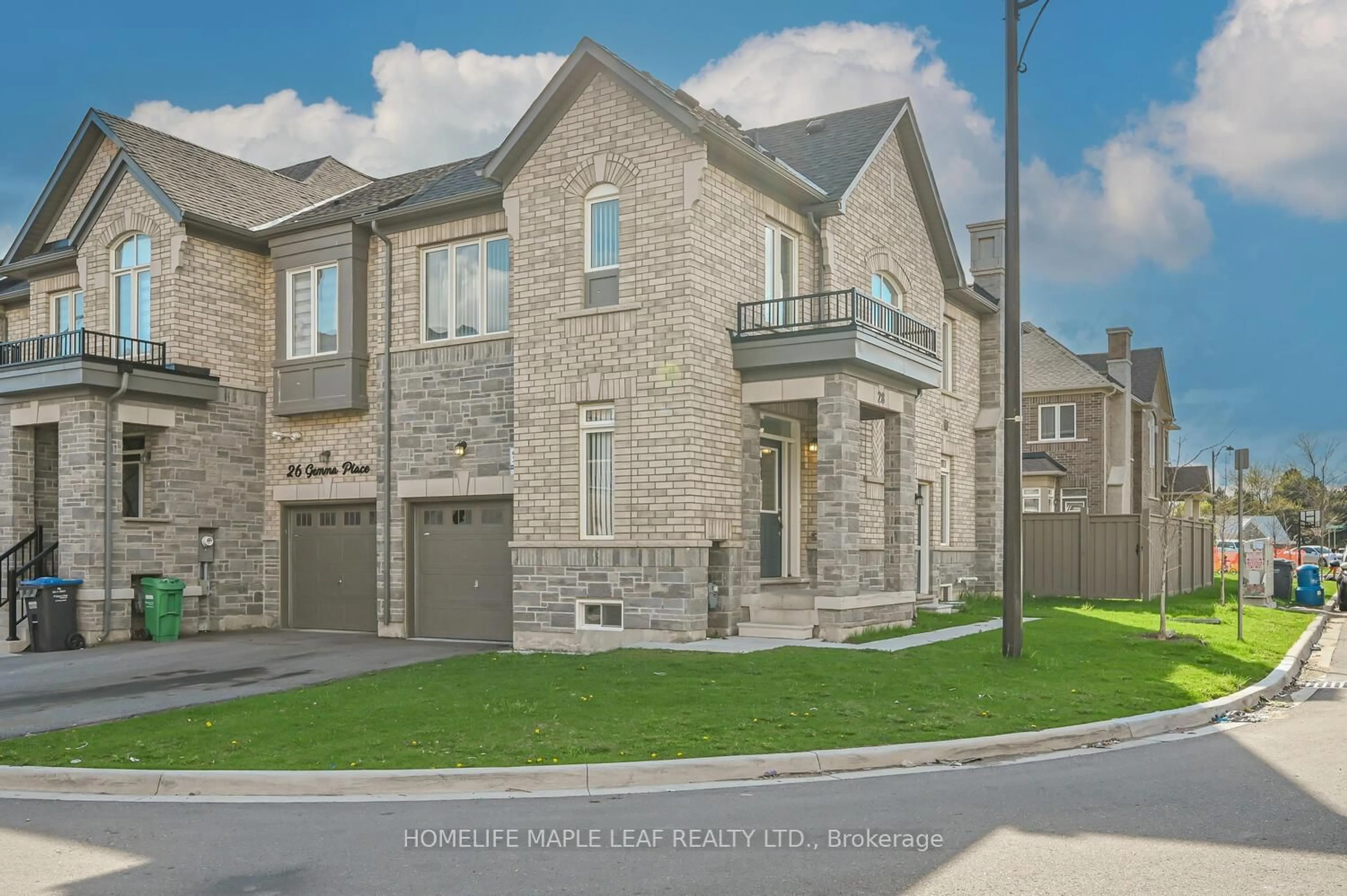 Home with brick exterior material, street for 28 Gemma Pl, Brampton Ontario L6Z 1X9
