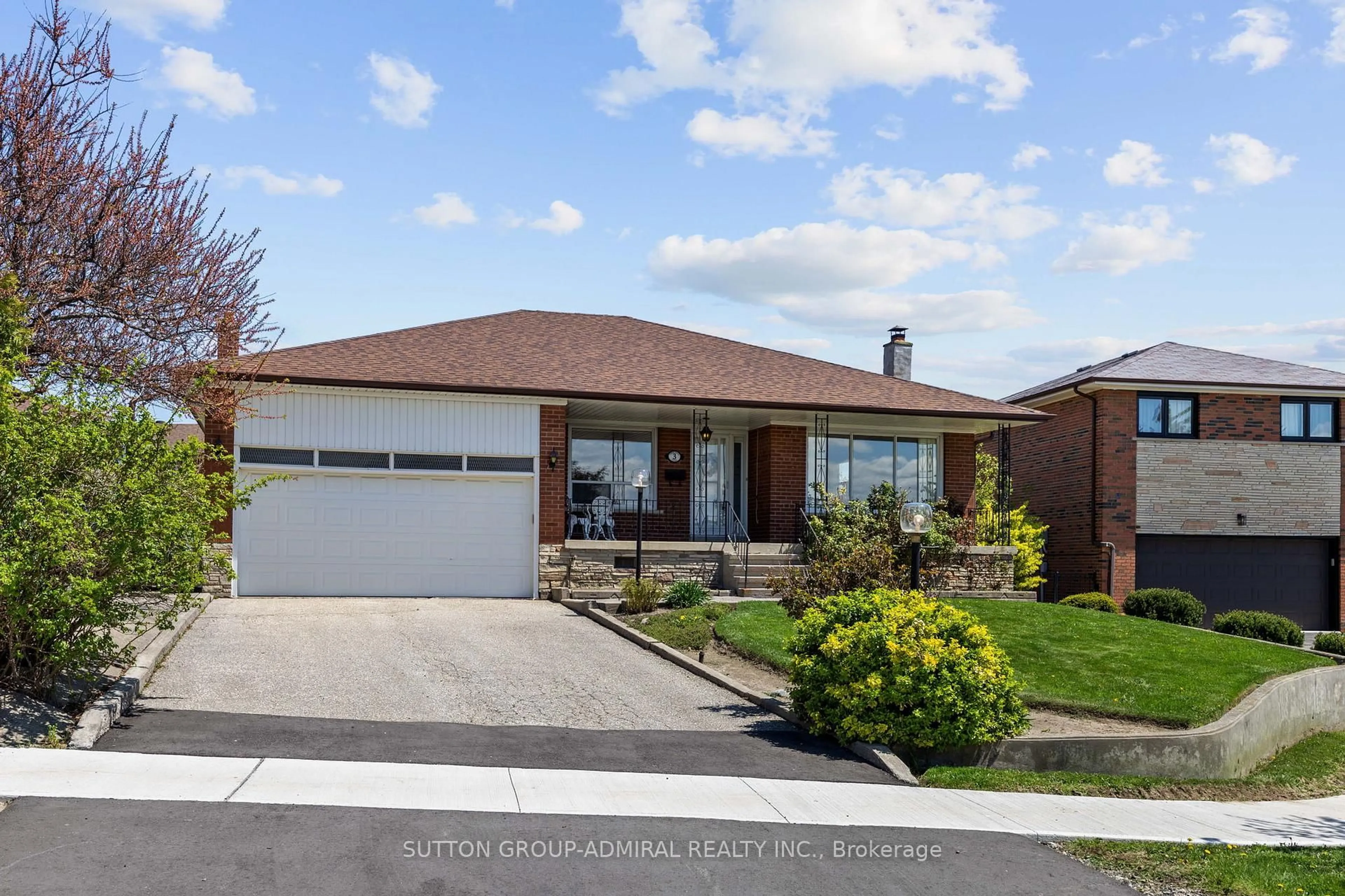 Home with brick exterior material, street for 3 Shortridge Crt, Toronto Ontario L4L 8C4