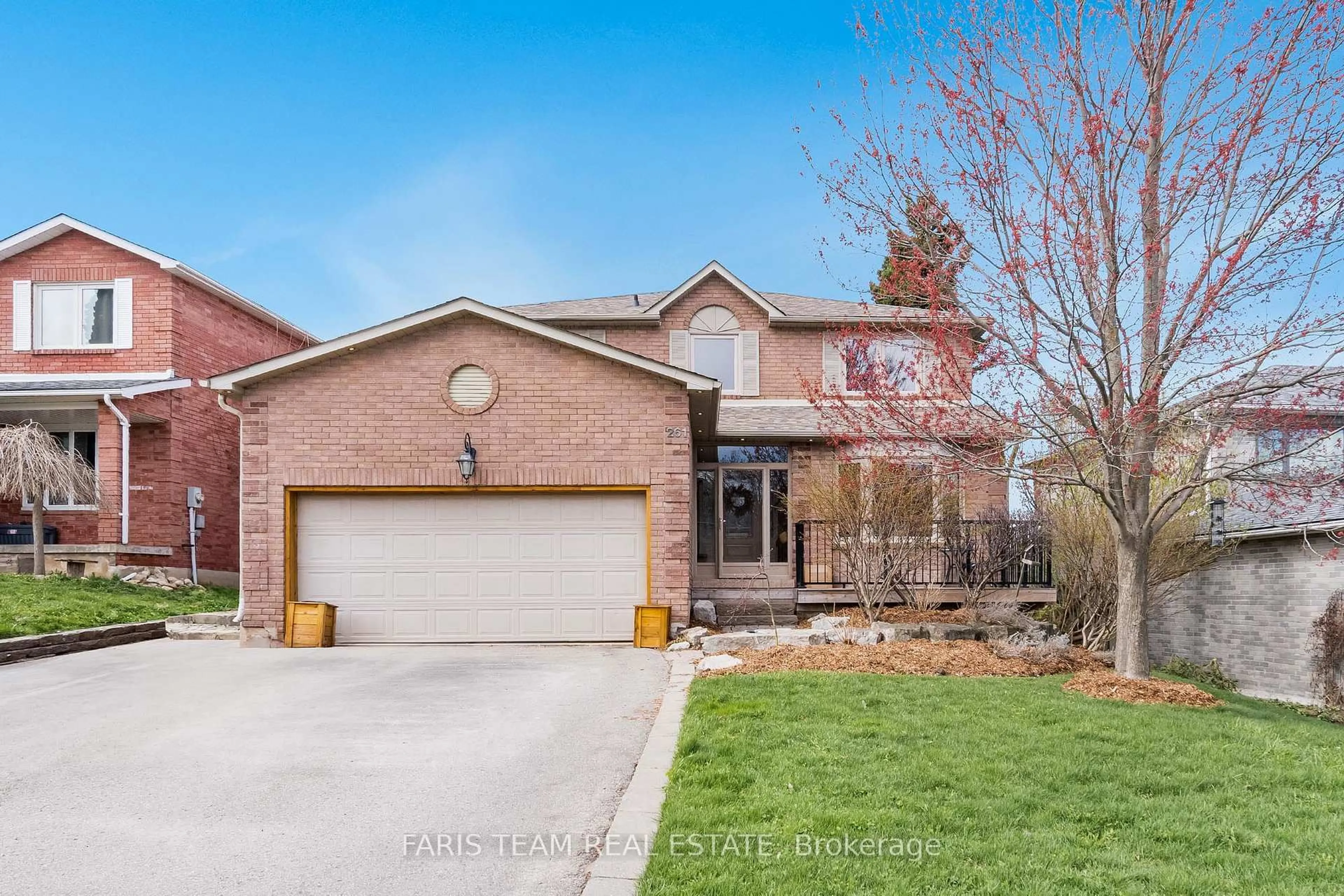 Home with brick exterior material, street for 261 Edenwood Cres, Orangeville Ontario L9W 4M7