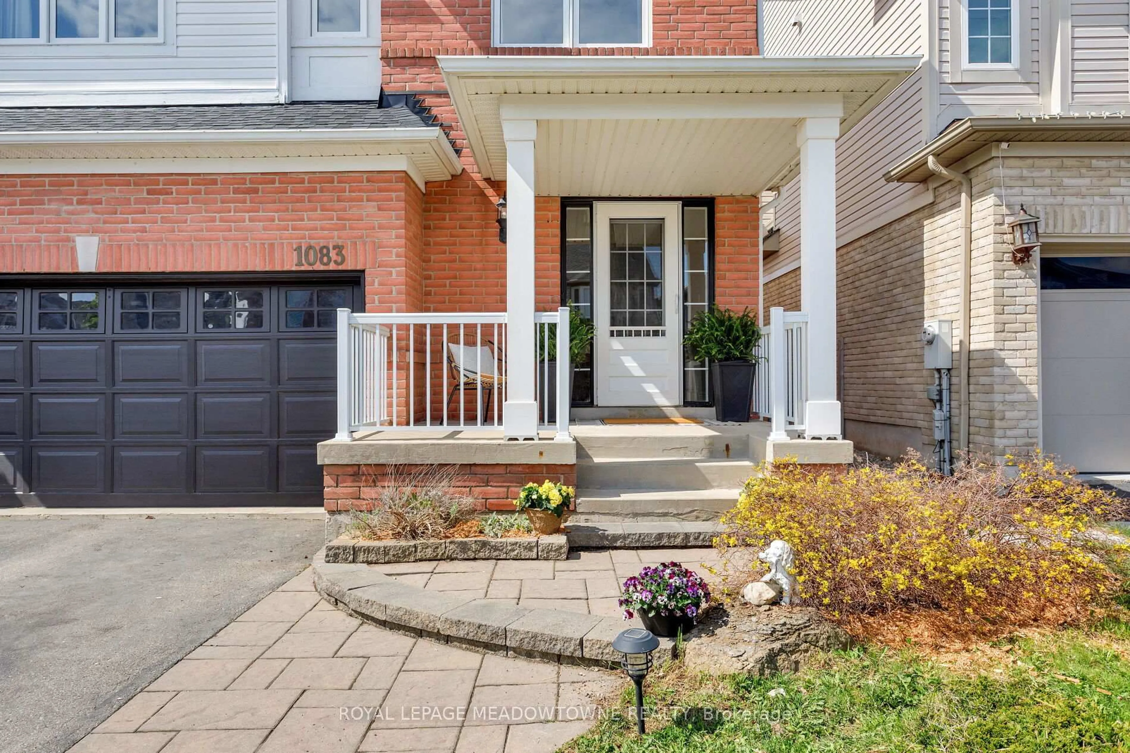 Home with brick exterior material, street for 1083 Easterbrook Cres, Milton Ontario L9T 0C3