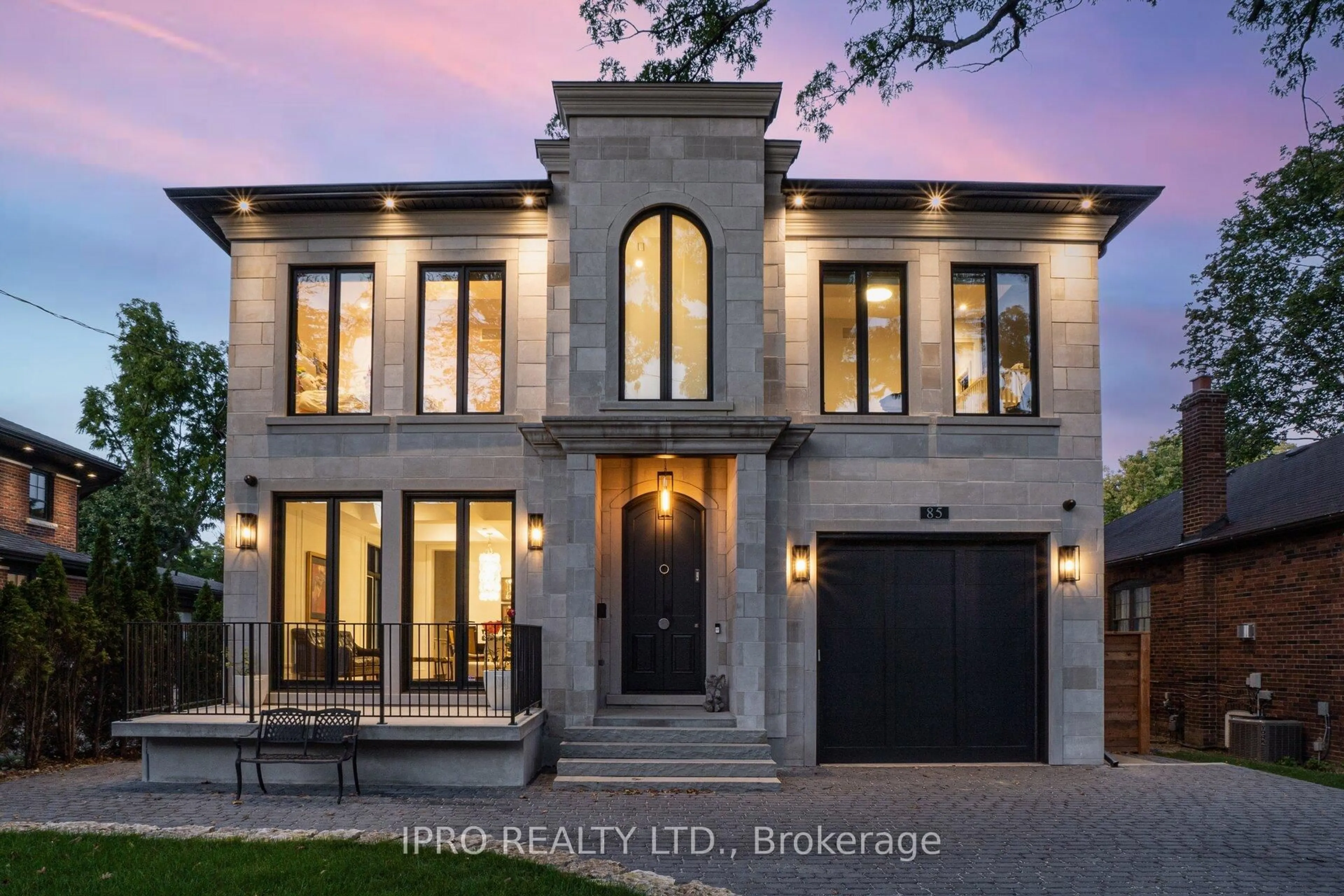 Home with brick exterior material, street for 85 Kingsway Cres, Toronto Ontario M8X 2R8