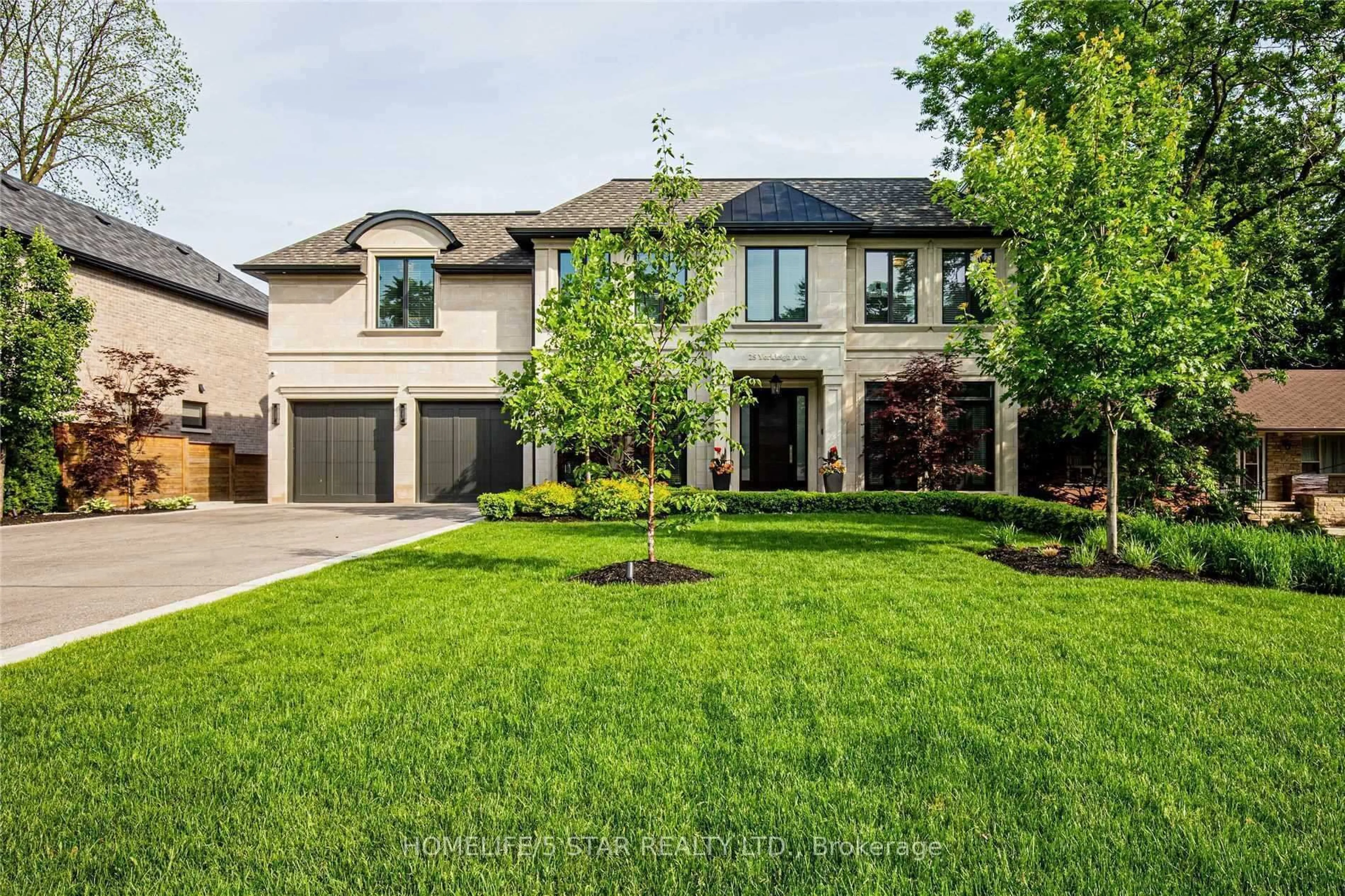 Home with brick exterior material, street for 25 YORKLEIGH Ave, Toronto Ontario M9P 1Y3