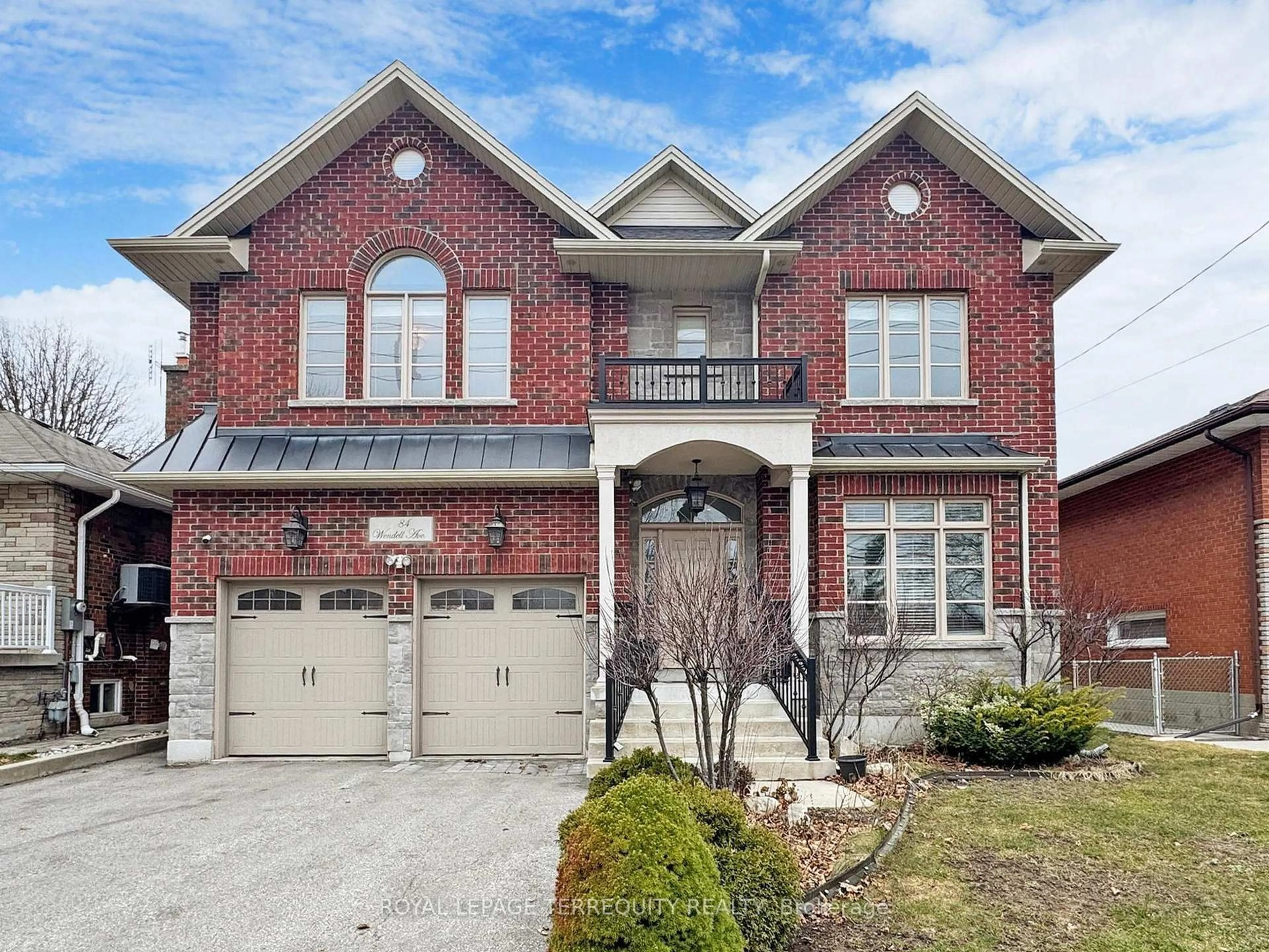 Home with brick exterior material, street for 84 Wendell Ave, Toronto Ontario M9N 3K7