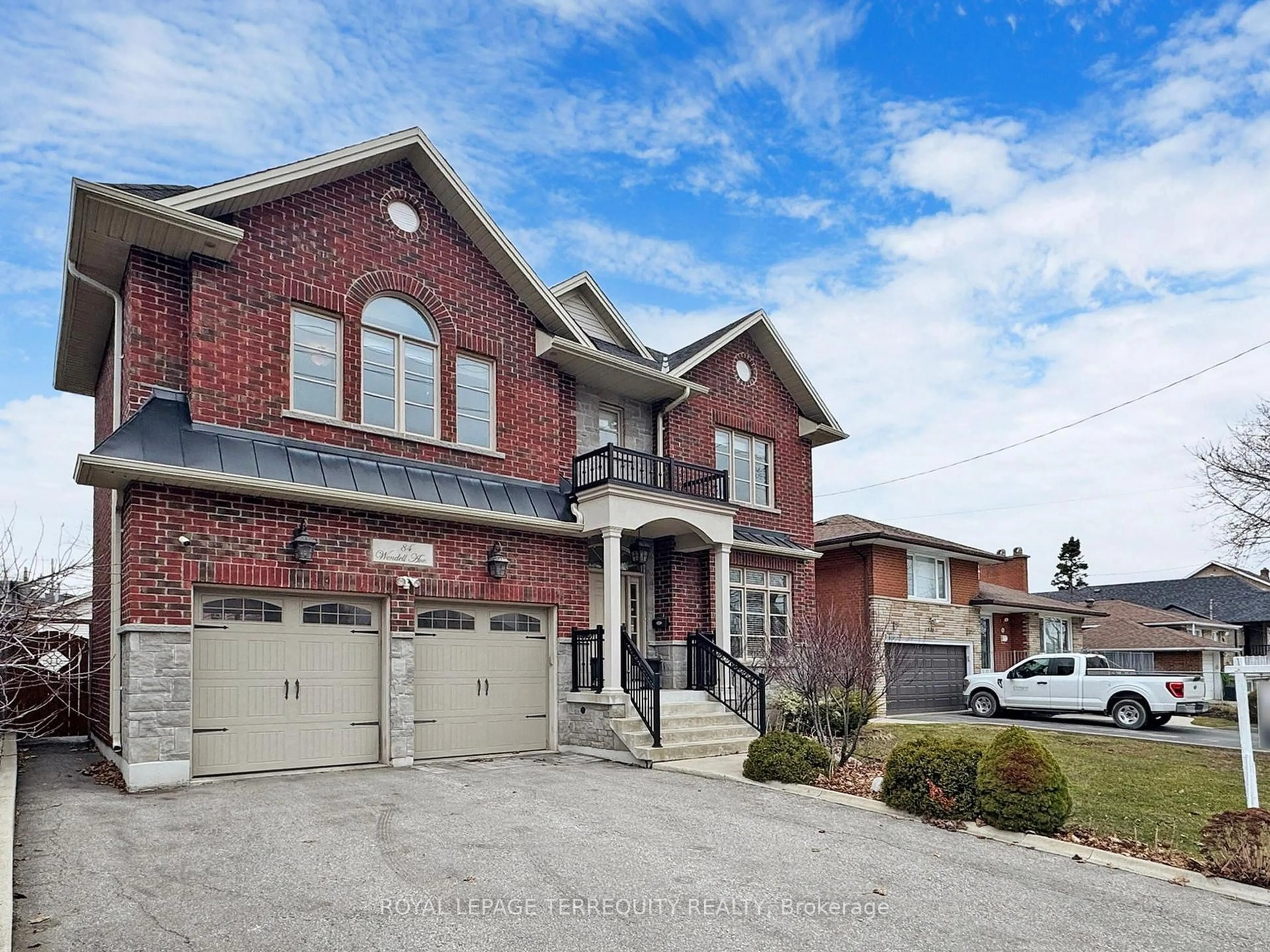 Home with brick exterior material, street for 84 Wendell Ave, Toronto Ontario M9N 3K7
