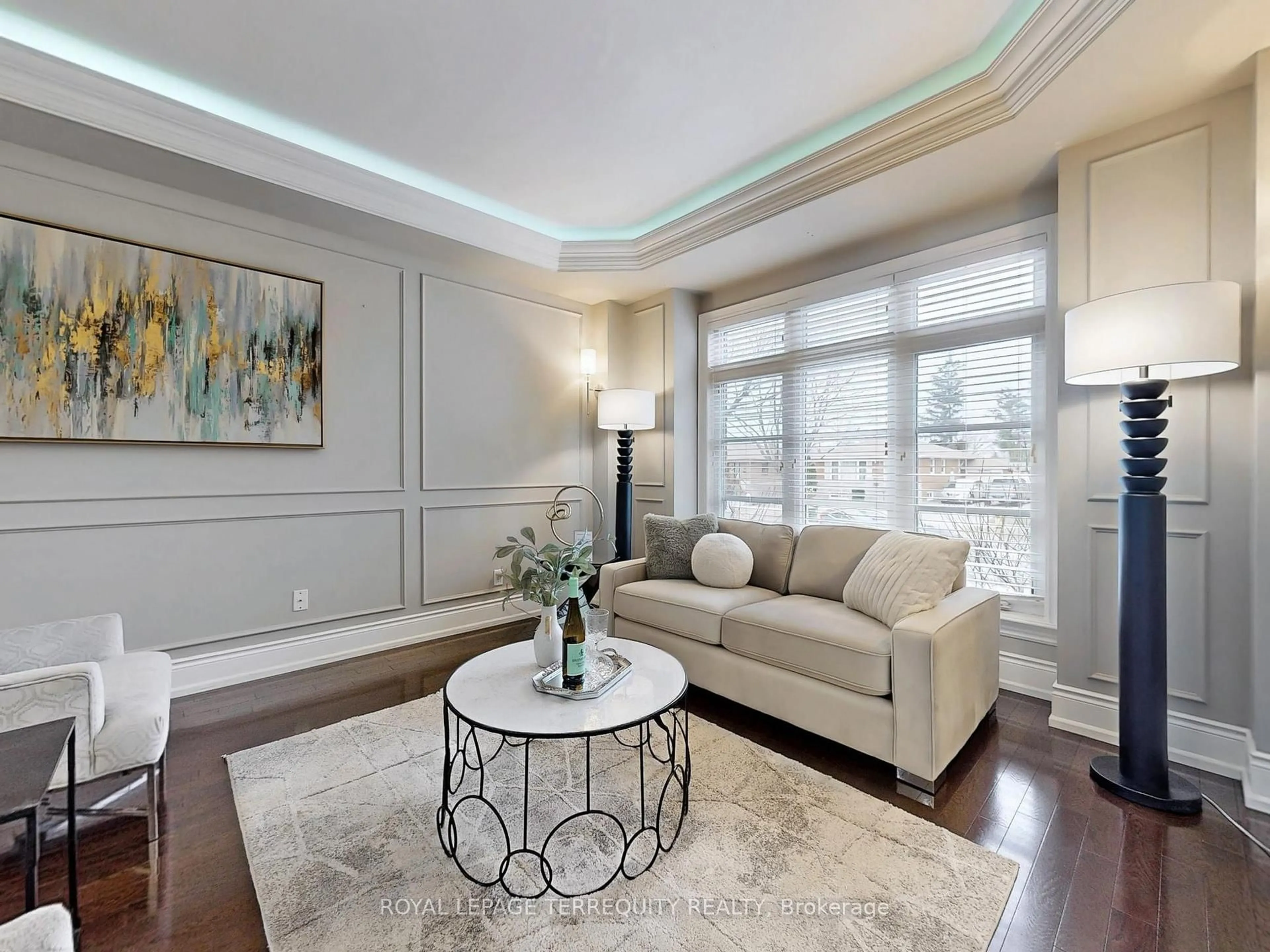 Living room with furniture, unknown for 84 Wendell Ave, Toronto Ontario M9N 3K7