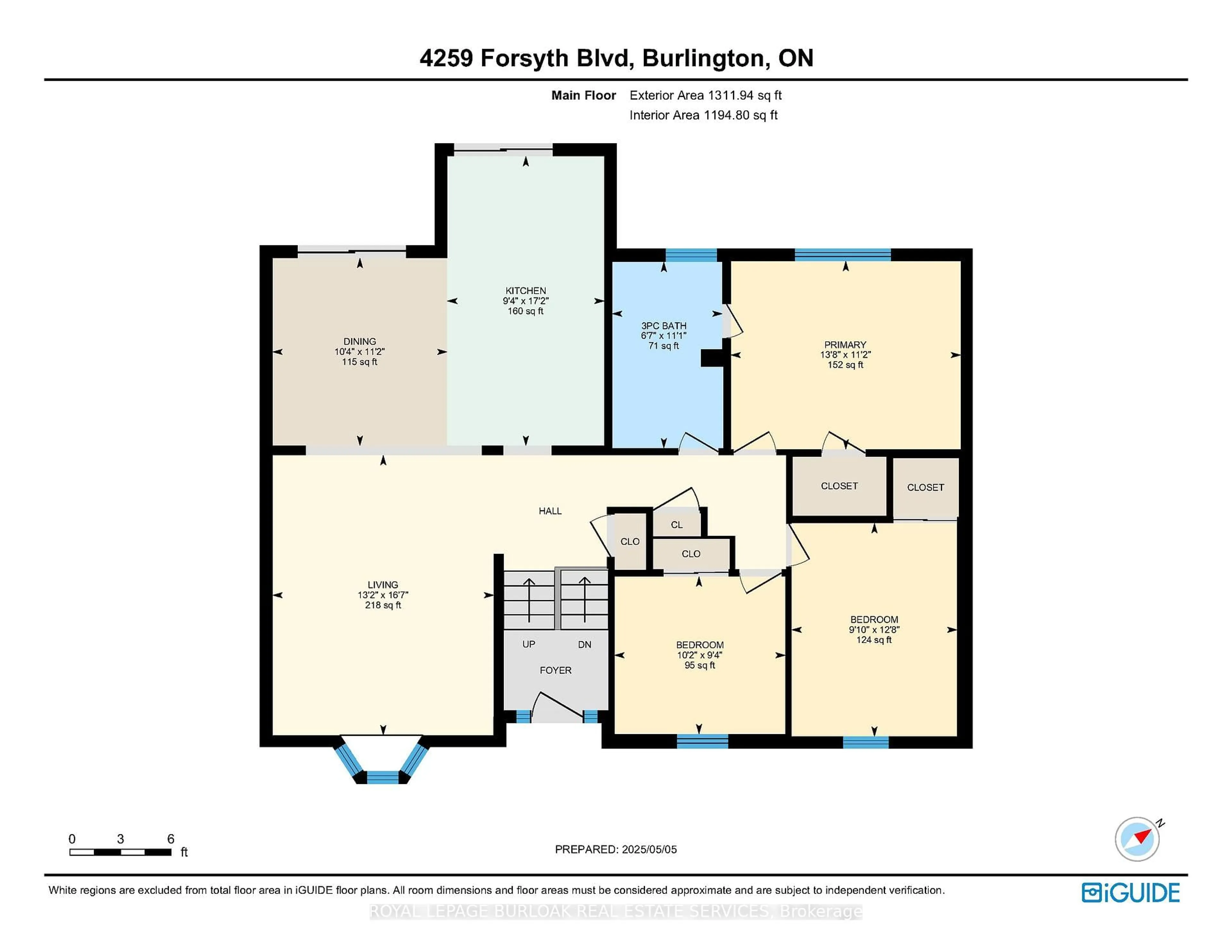 Floor plan for 4259 Forsyth Blvd, Burlington Ontario L7L 2M2