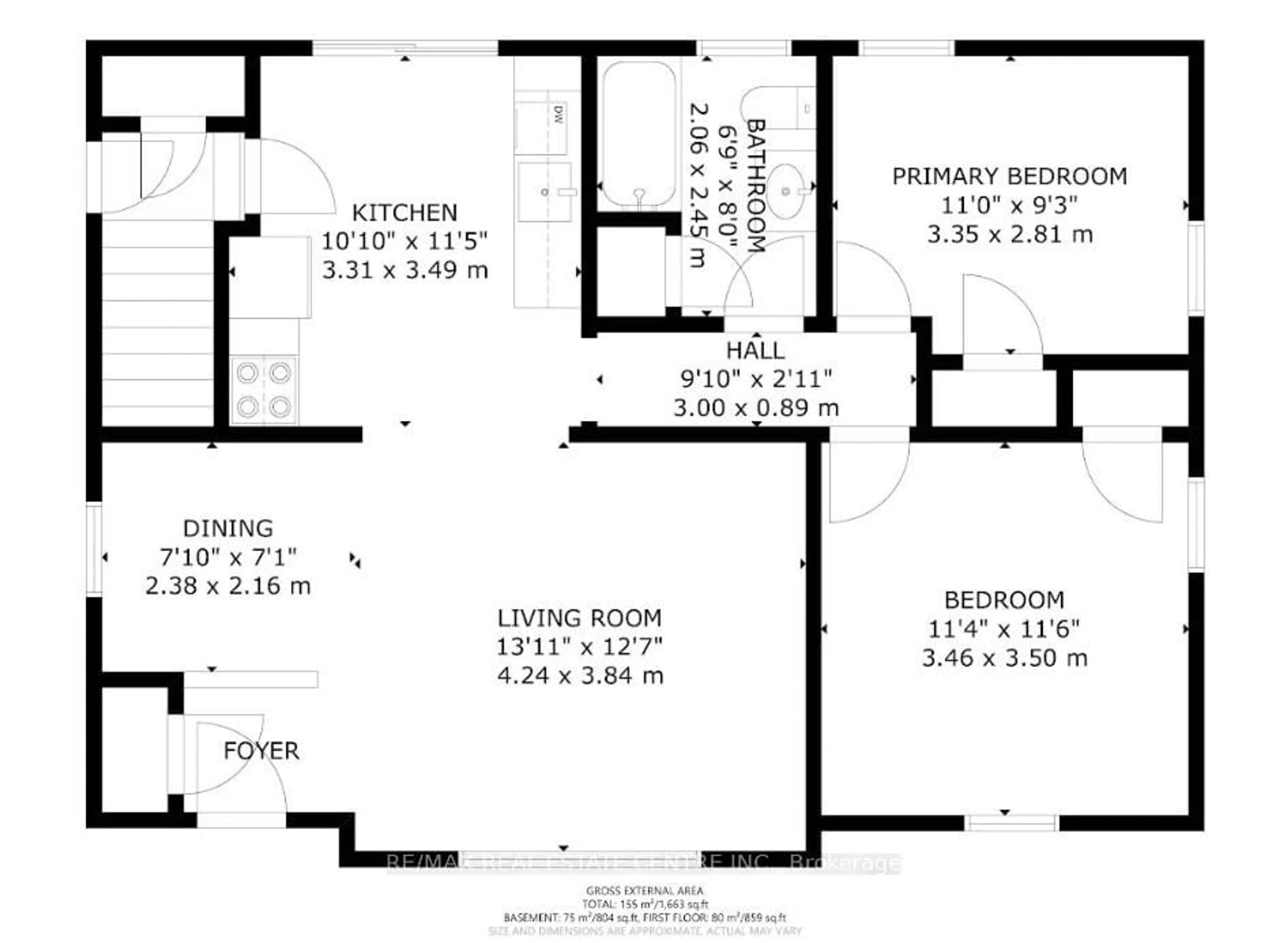 Floor plan for 17257 Old Main St, Caledon Ontario L7K 0E6
