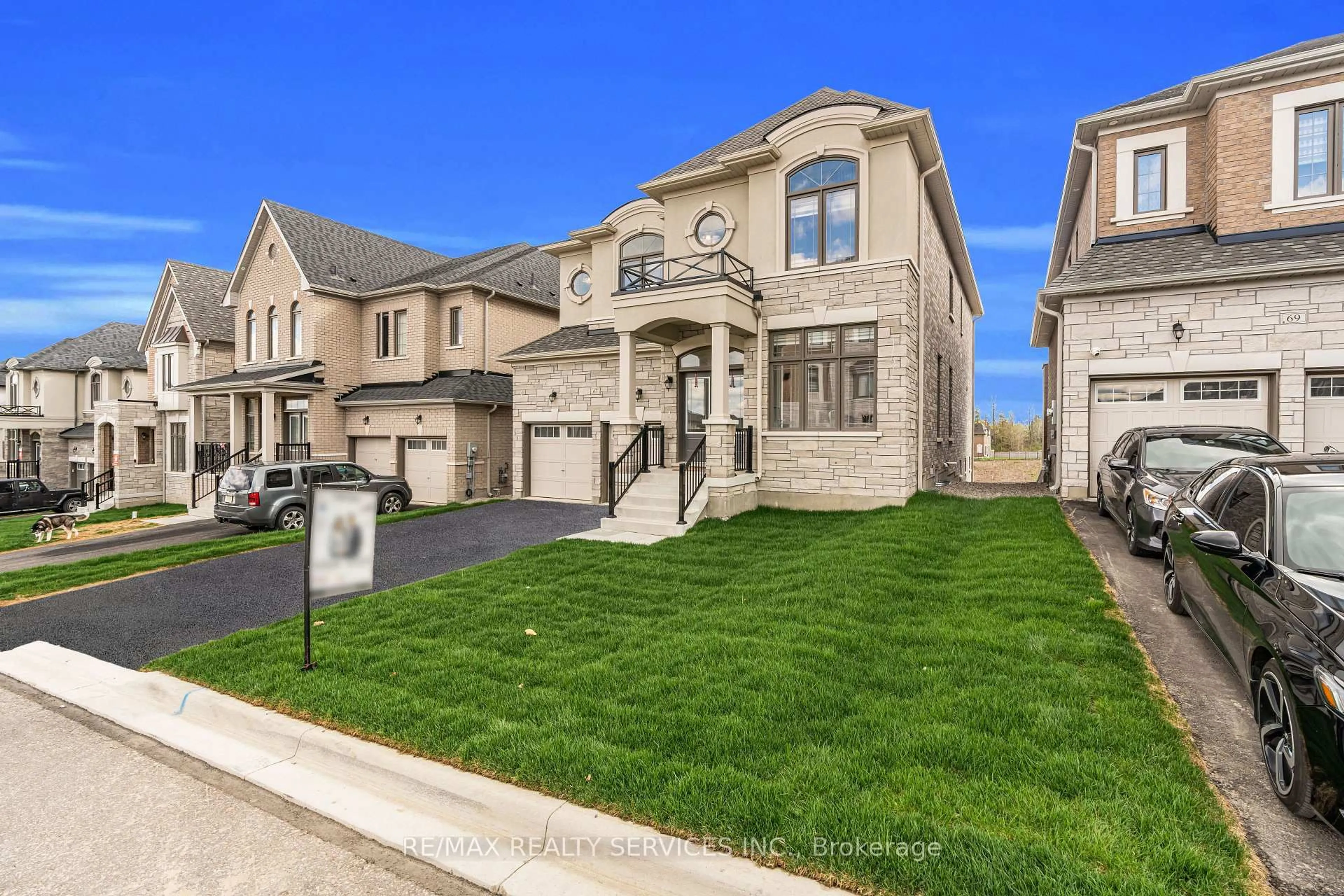 Home with brick exterior material, street for 67 James Walker Ave, Caledon Ontario L7C 4M8