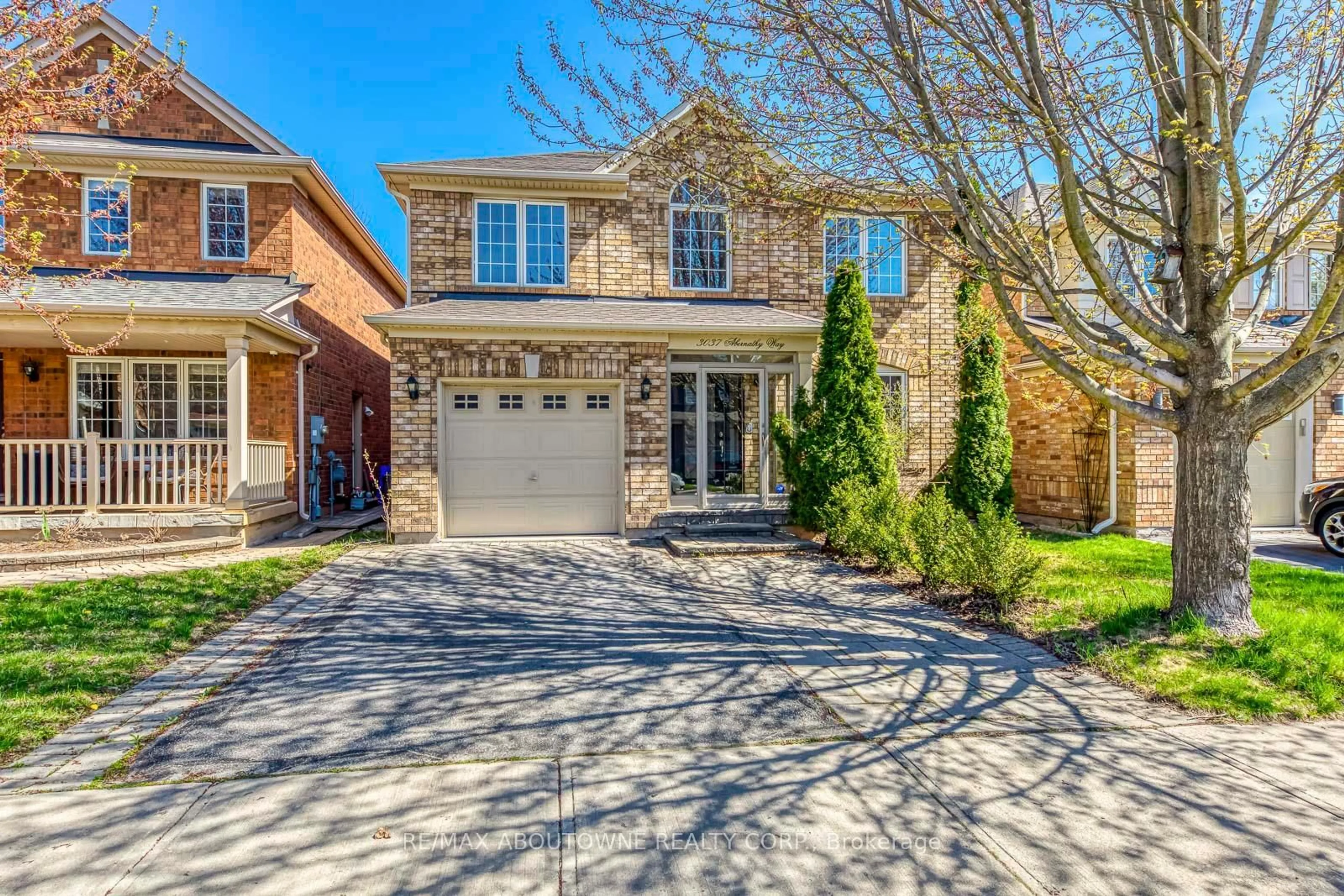Home with brick exterior material, street for 3037 Abernathy Way, Oakville Ontario L6M 5C1
