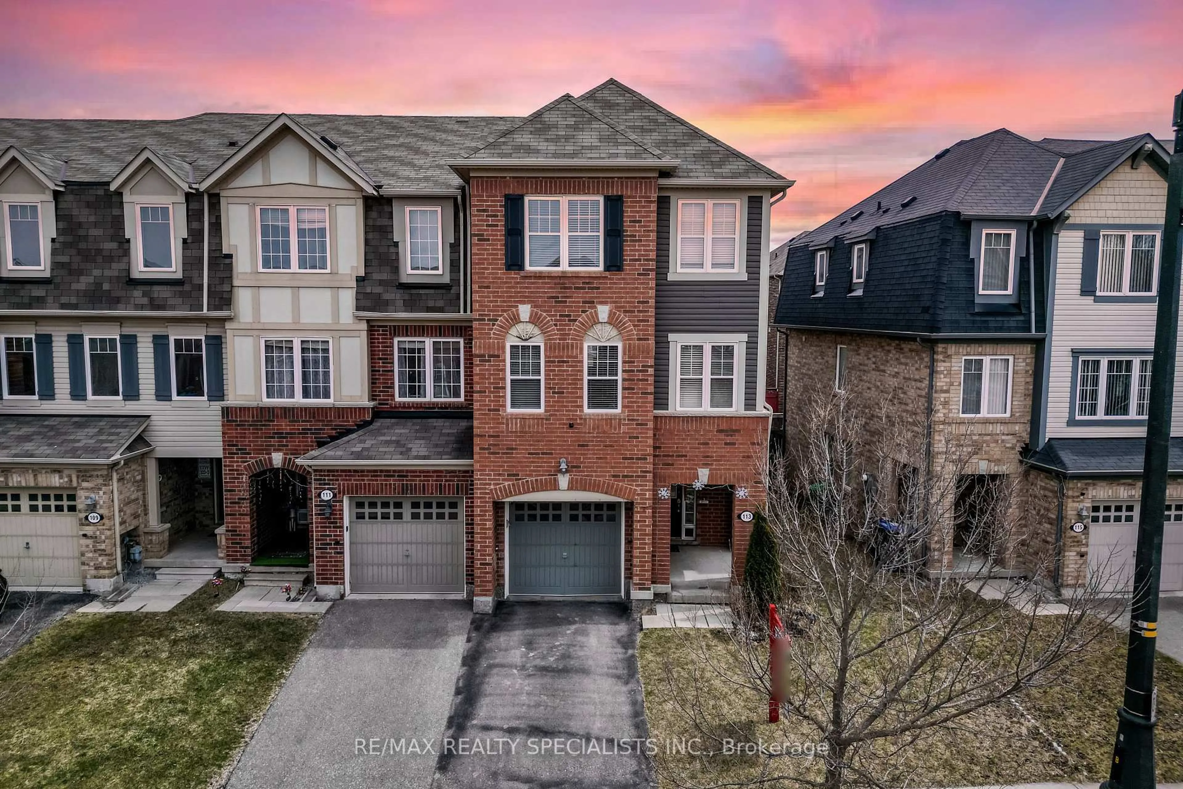 A pic from outside/outdoor area/front of a property/back of a property/a pic from drone, street for 113 Bevington Rd, Brampton Ontario L7A 0P7