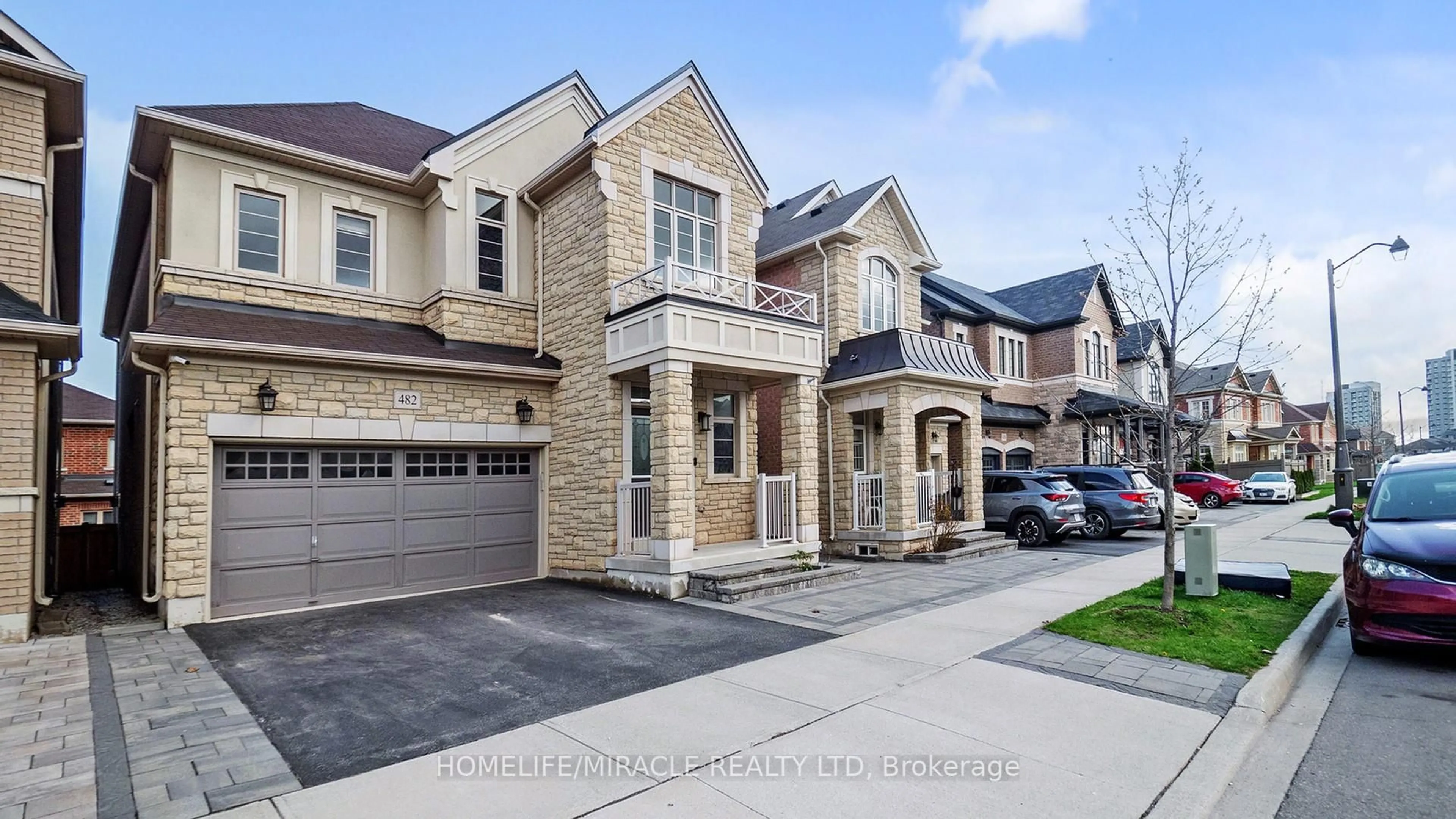 Home with brick exterior material, street for 482 Wheat Boom Dr, Oakville Ontario L6H 0R4