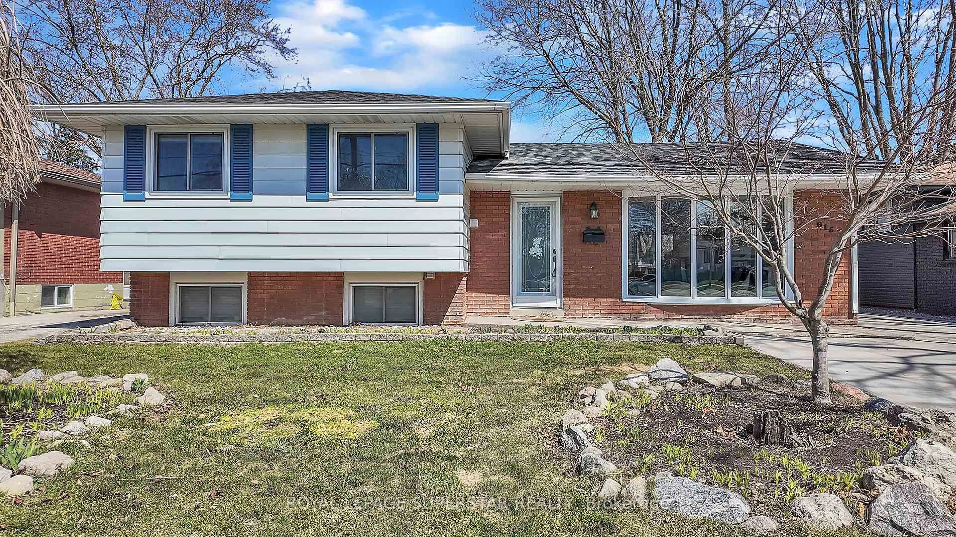 Home with brick exterior material, street for 615 Walkers Line, Burlington Ontario L7N 2E6