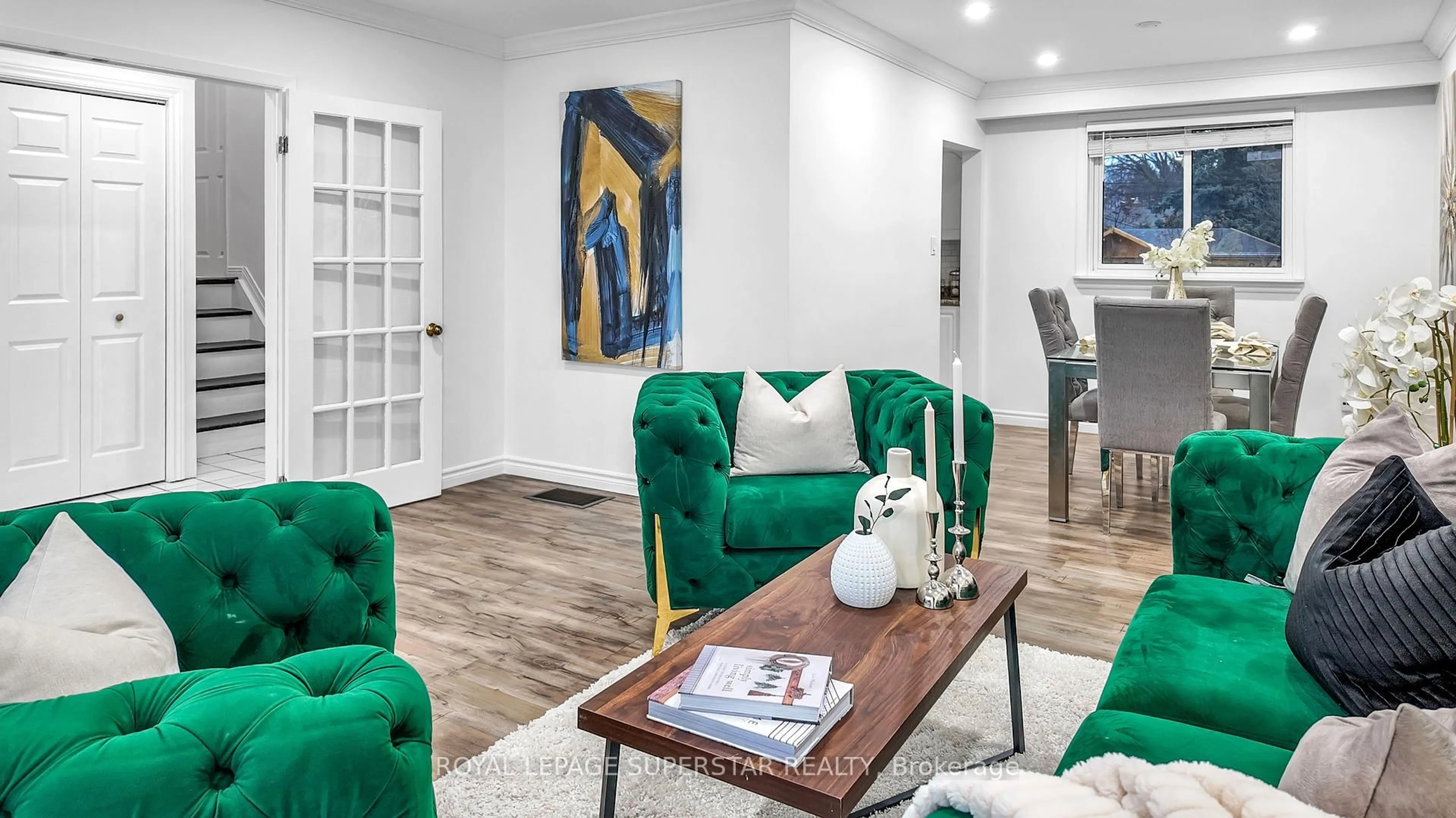 Living room with furniture, unknown for 615 Walkers Line, Burlington Ontario L7N 2E6