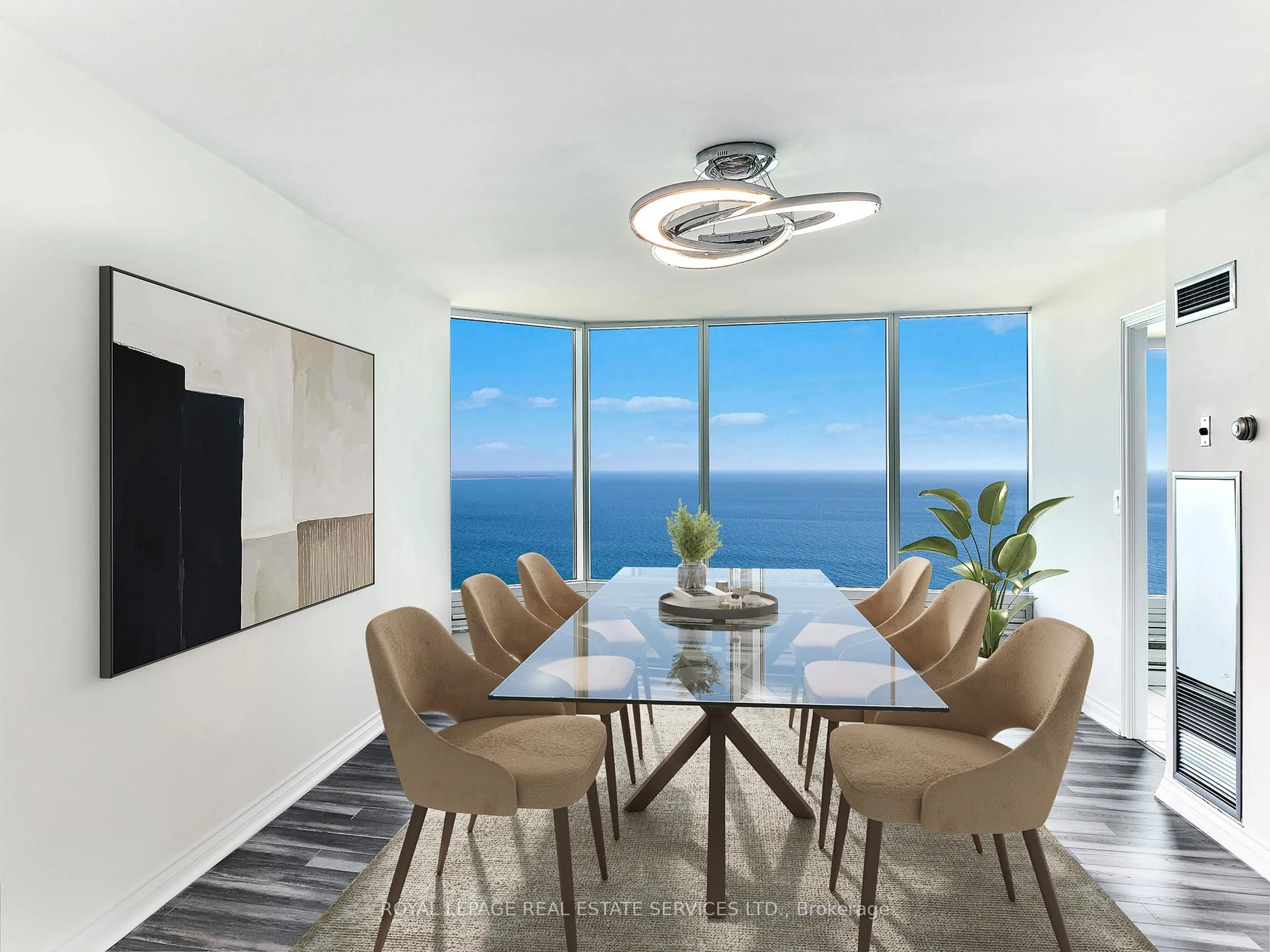 Dining room, unknown for 1 Palace Pier Crt #3101, Toronto Ontario M8V 3W9