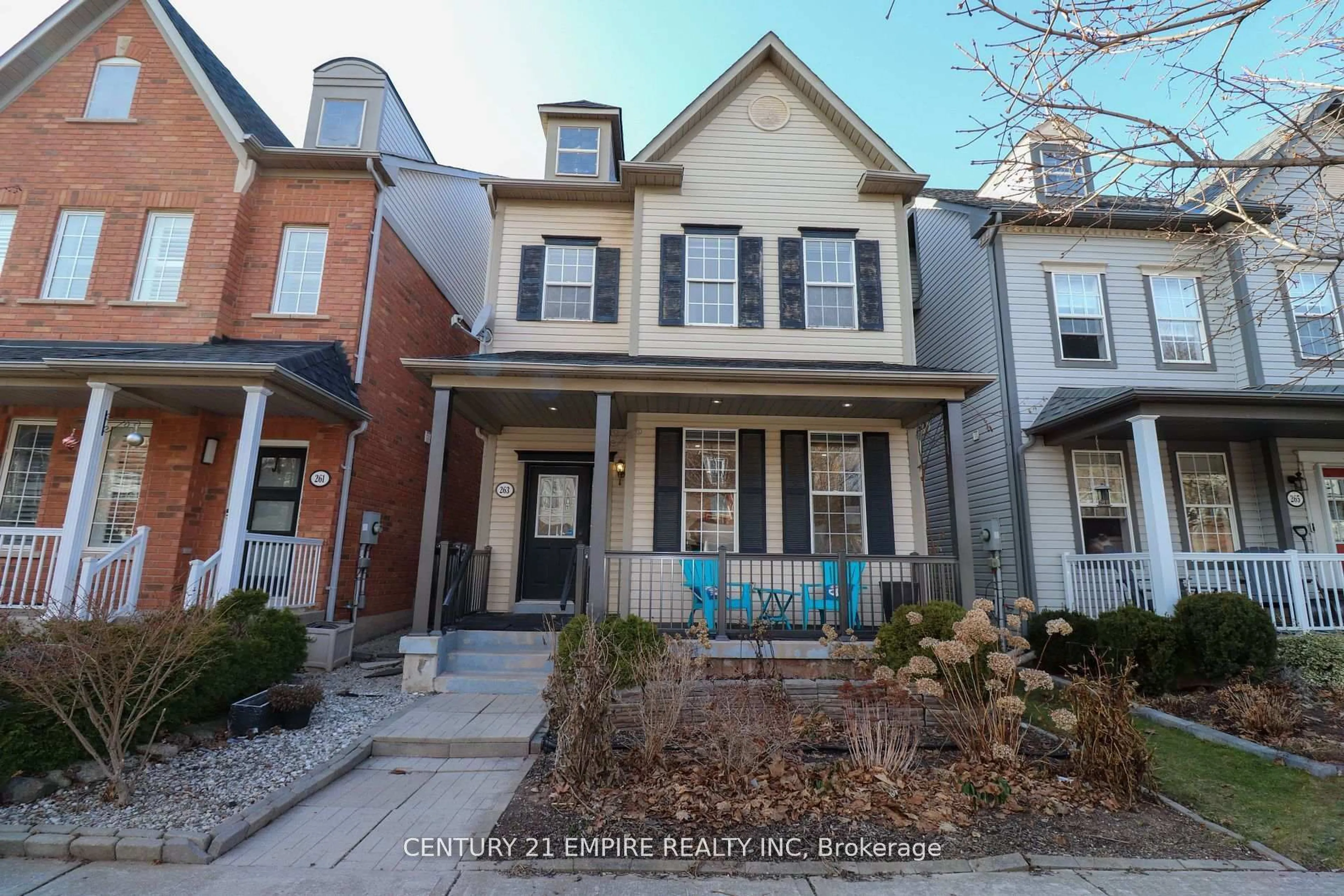Home with brick exterior material, street for 263 Gatwick Dr, Oakville Ontario L6H 7K4