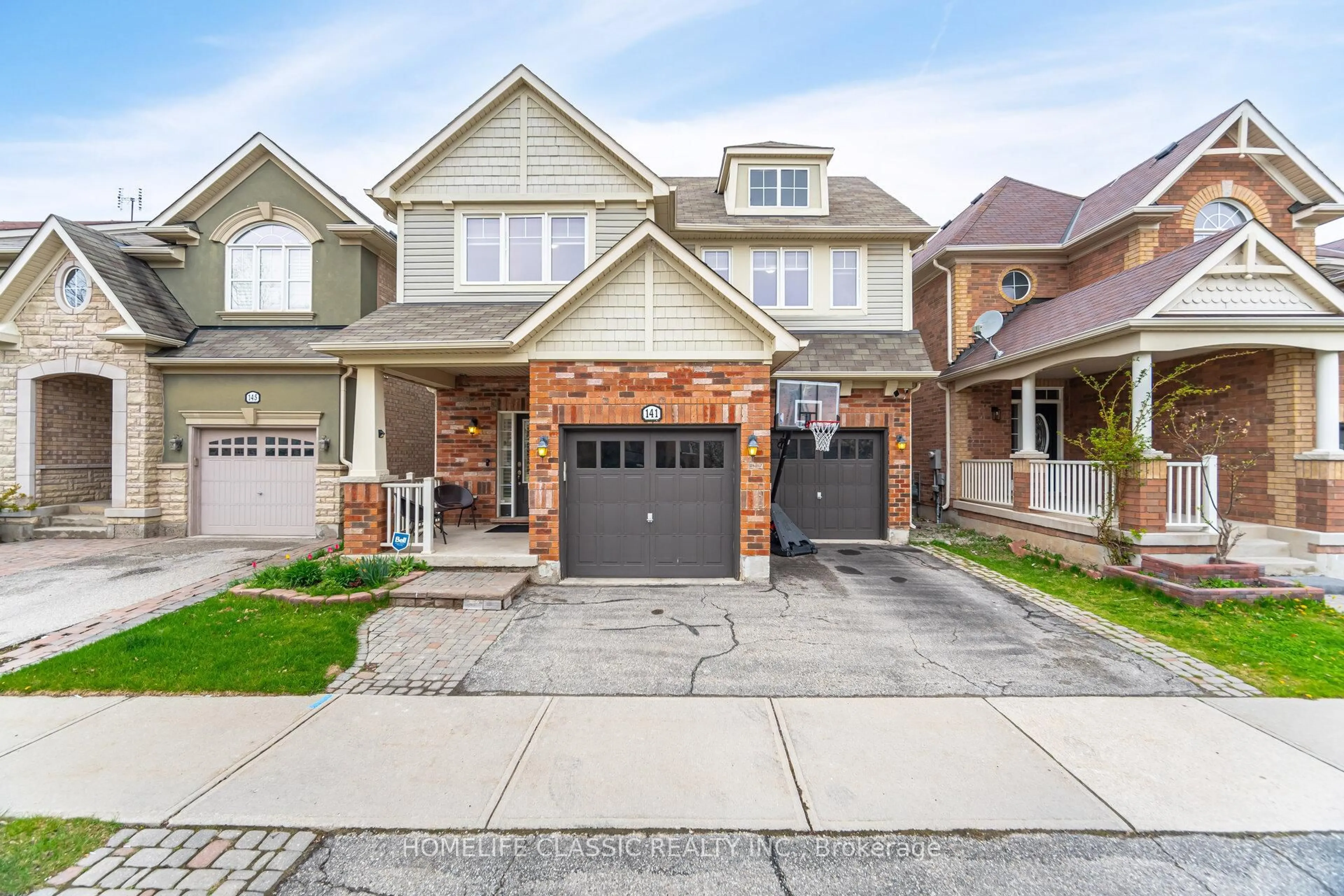 Home with brick exterior material, street for 141 Willet Terr, Milton Ontario L9T 1M5
