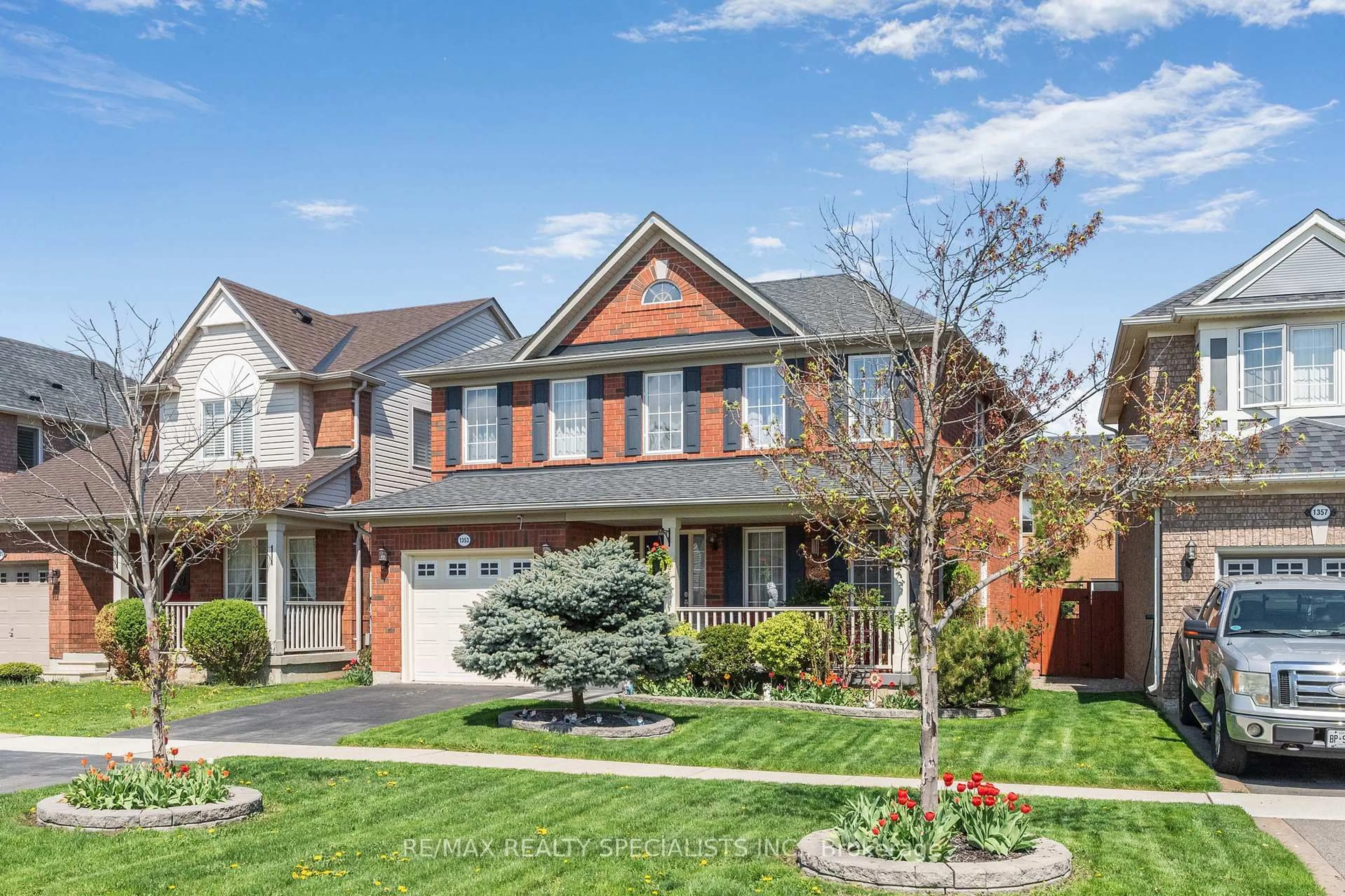 Home with brick exterior material, street for 1353 Clark Blvd, Milton Ontario L9T 6L5